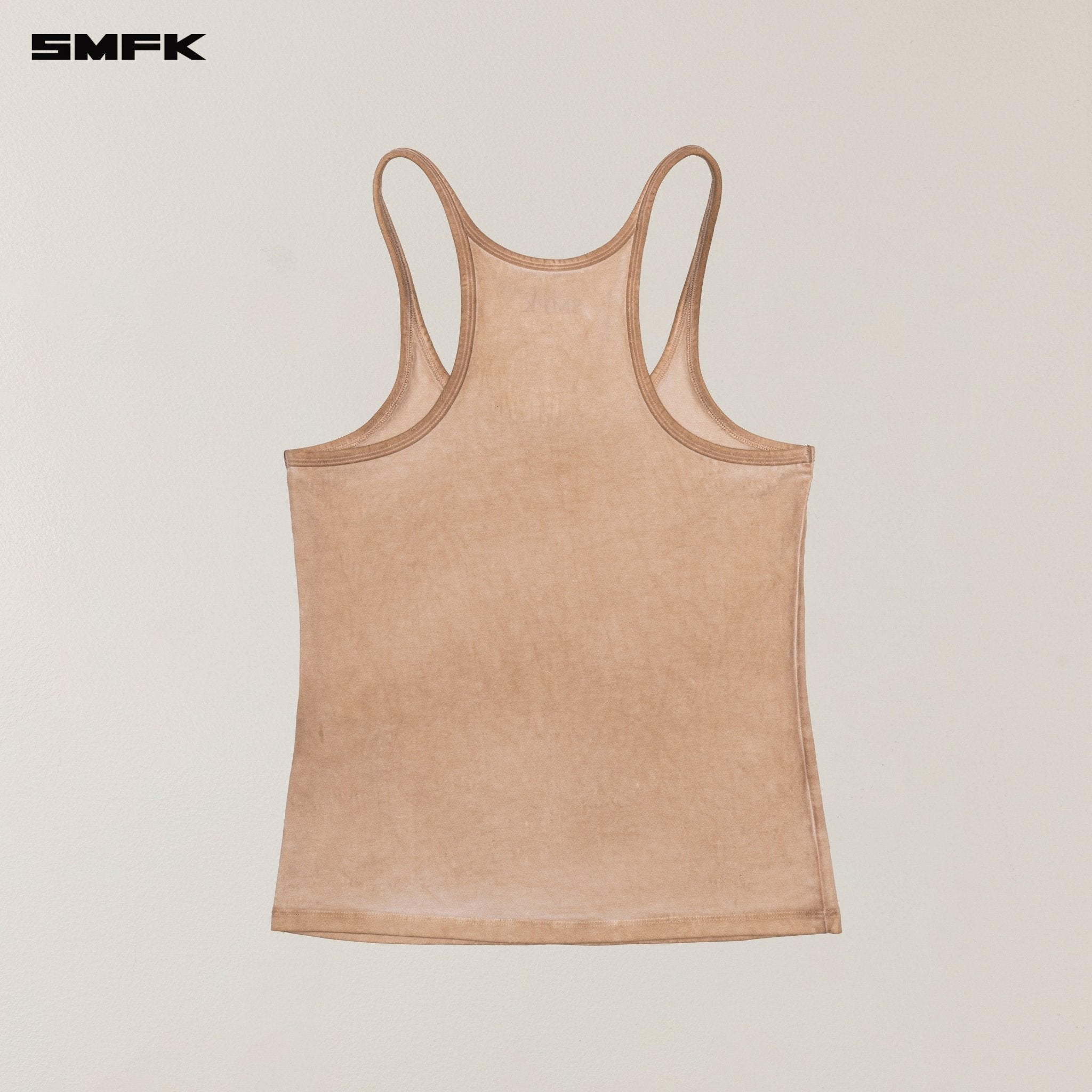 SMFK Vintage Storm Fade Dye Long Camisole In Desert | MADAX
