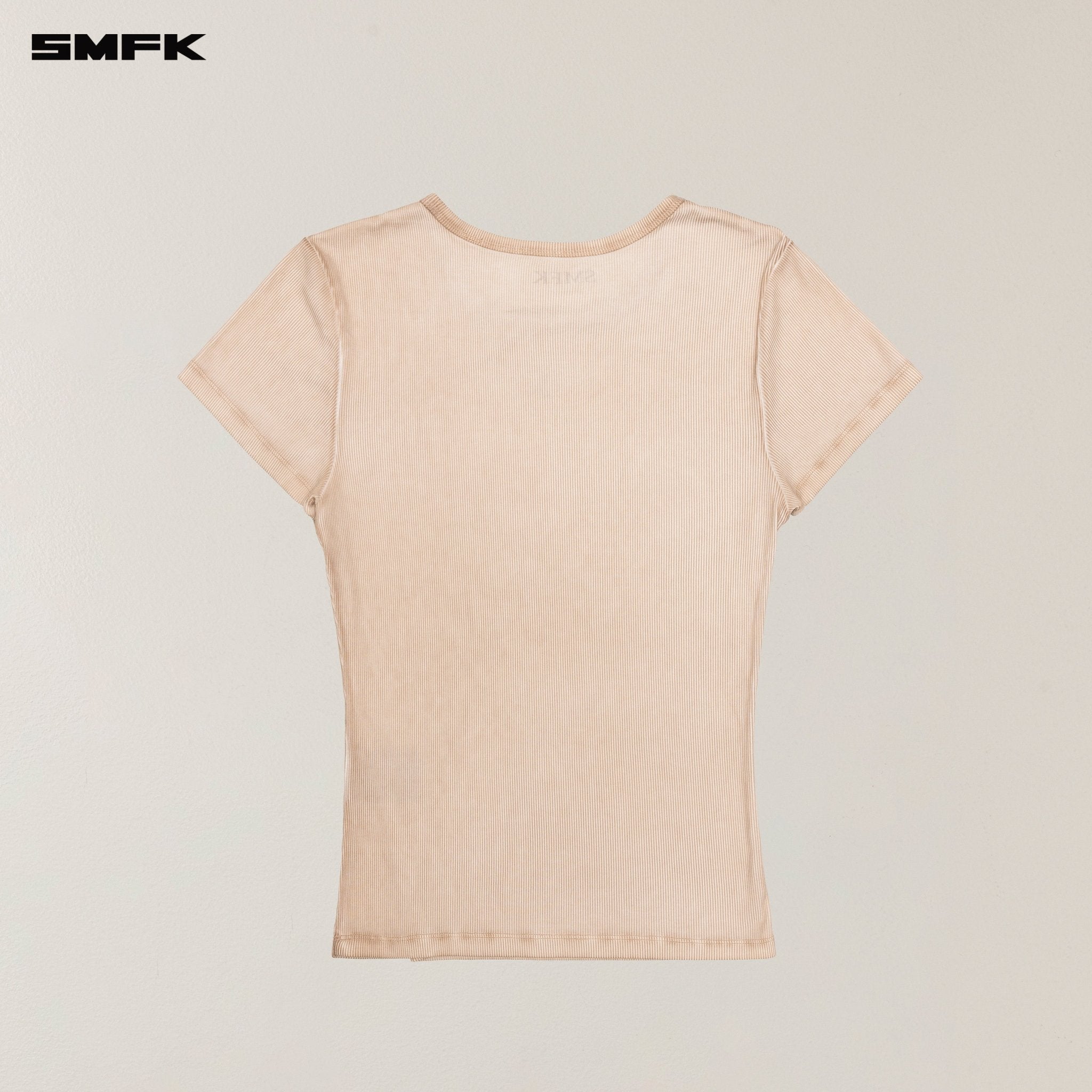 SMFK Vintage Storm Fade Dye Silk Sports Tee In Desert | MADAX