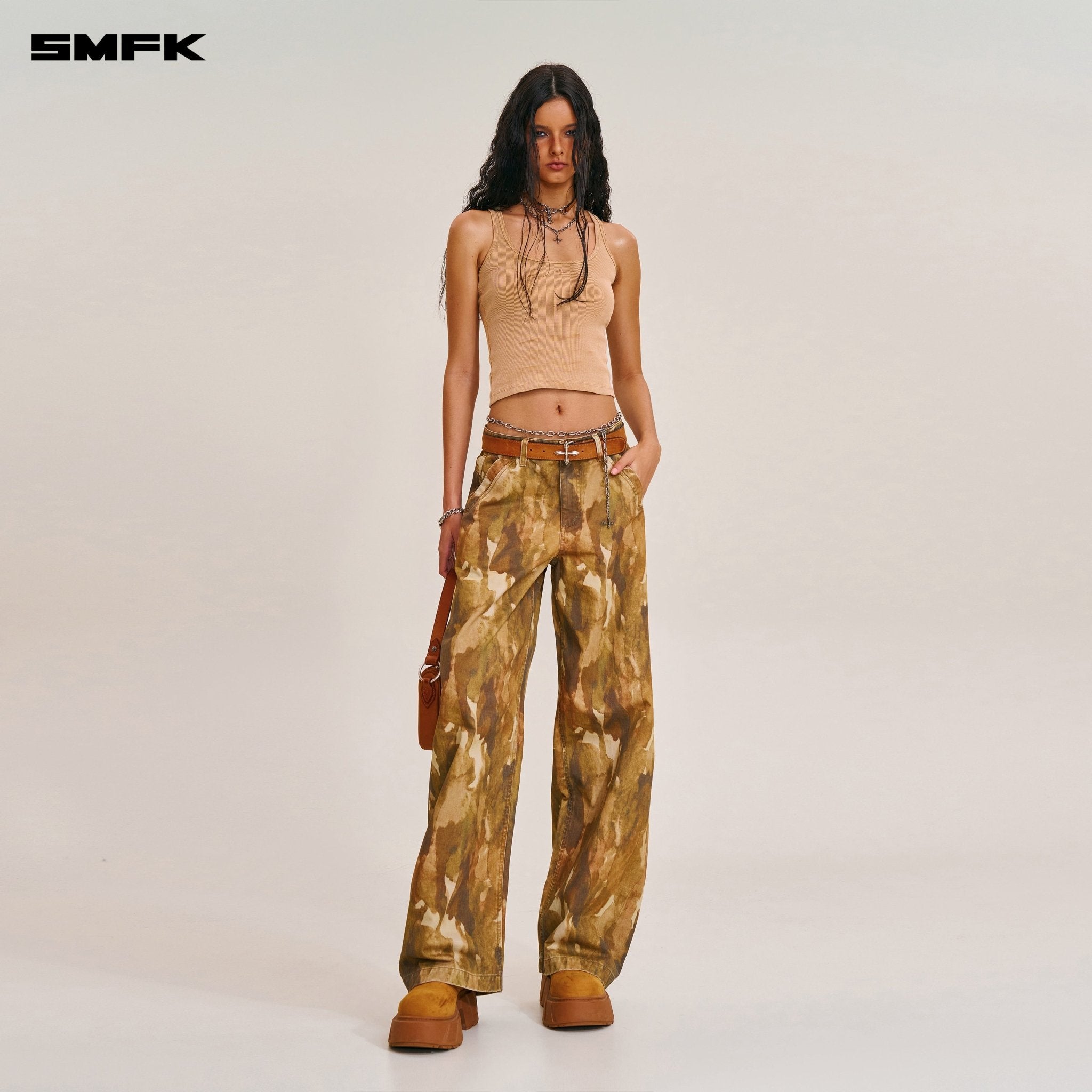 SMFK Vintage Storm Fade Rider Tank In Fading Desert | MADAX