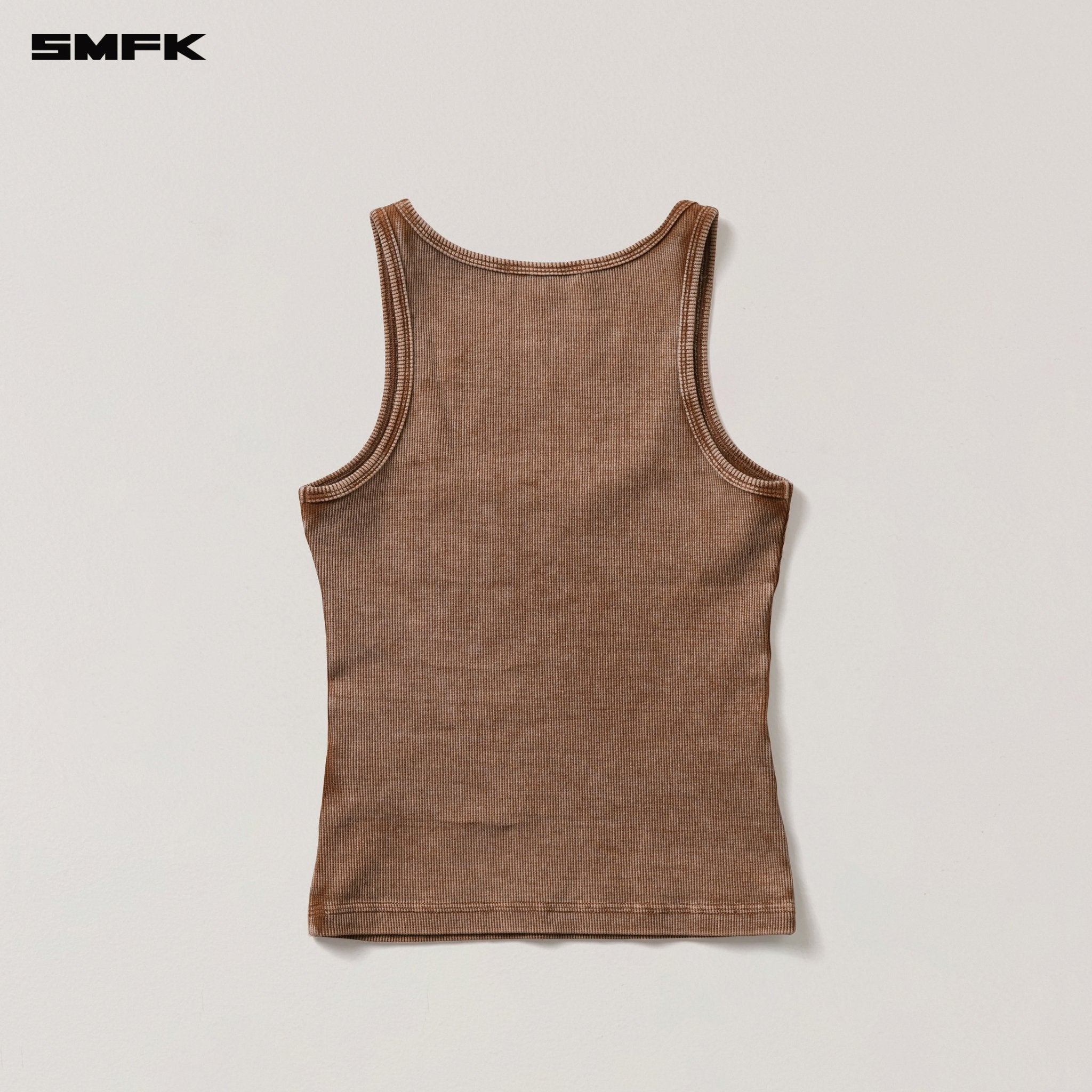 SMFK Vintage Storm Fade Rider Tank In Vanish Brown | MADAX
