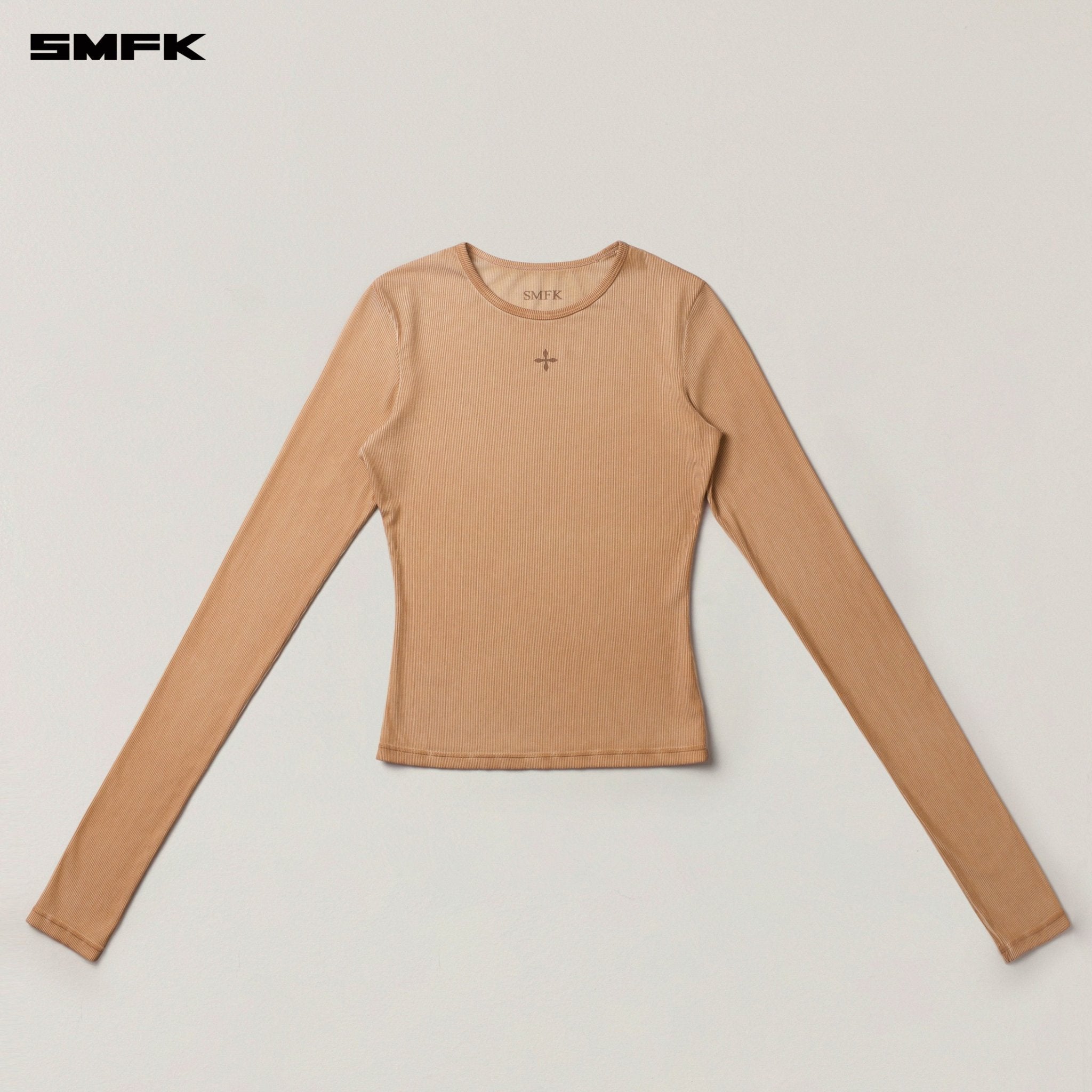 SMFK Vintage - Storm Fade Silk Sports Pullover In Desert | MADAX