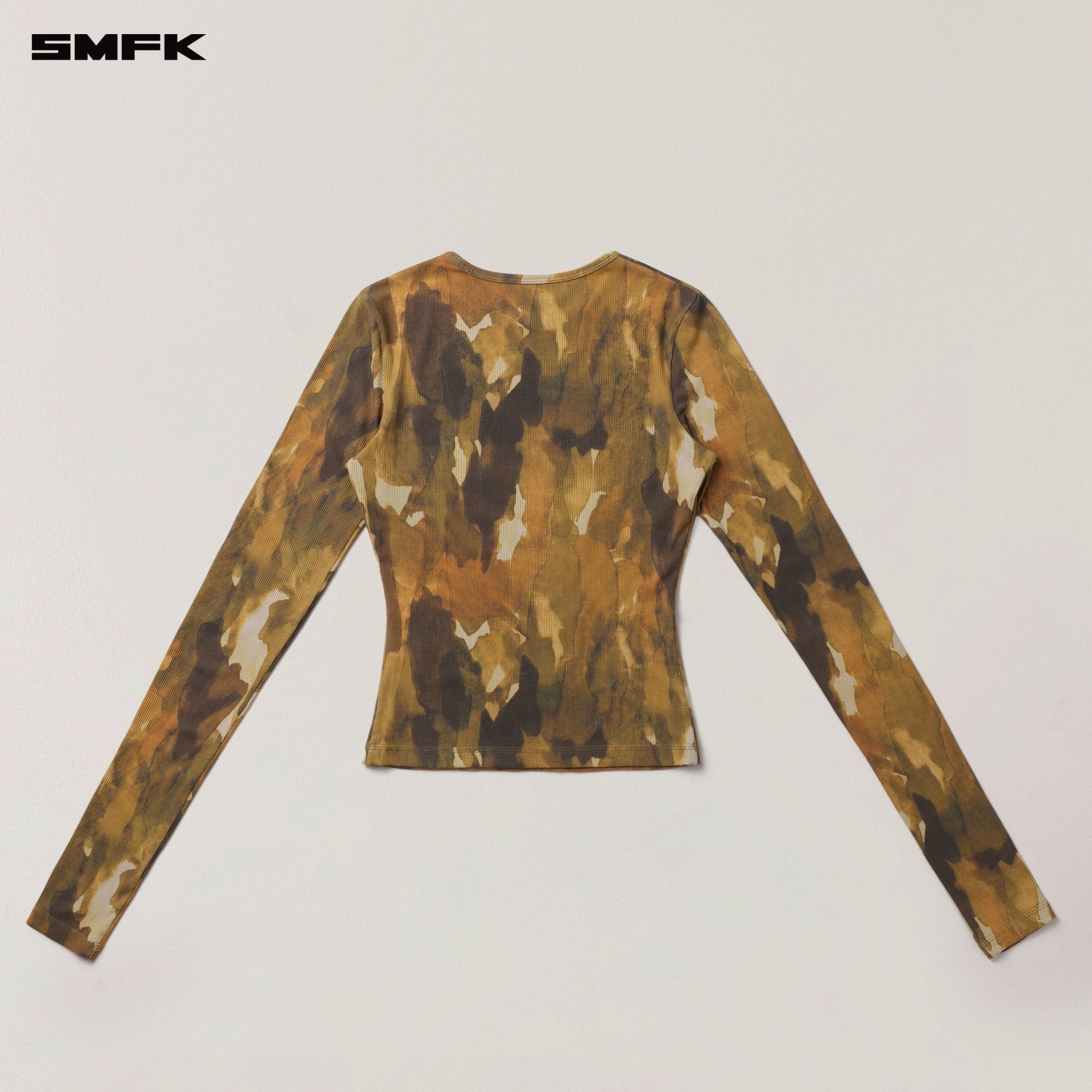 SMFK Vintage - Storm Fade Silk Sports Pullover In Ink Camouflage | MADAX