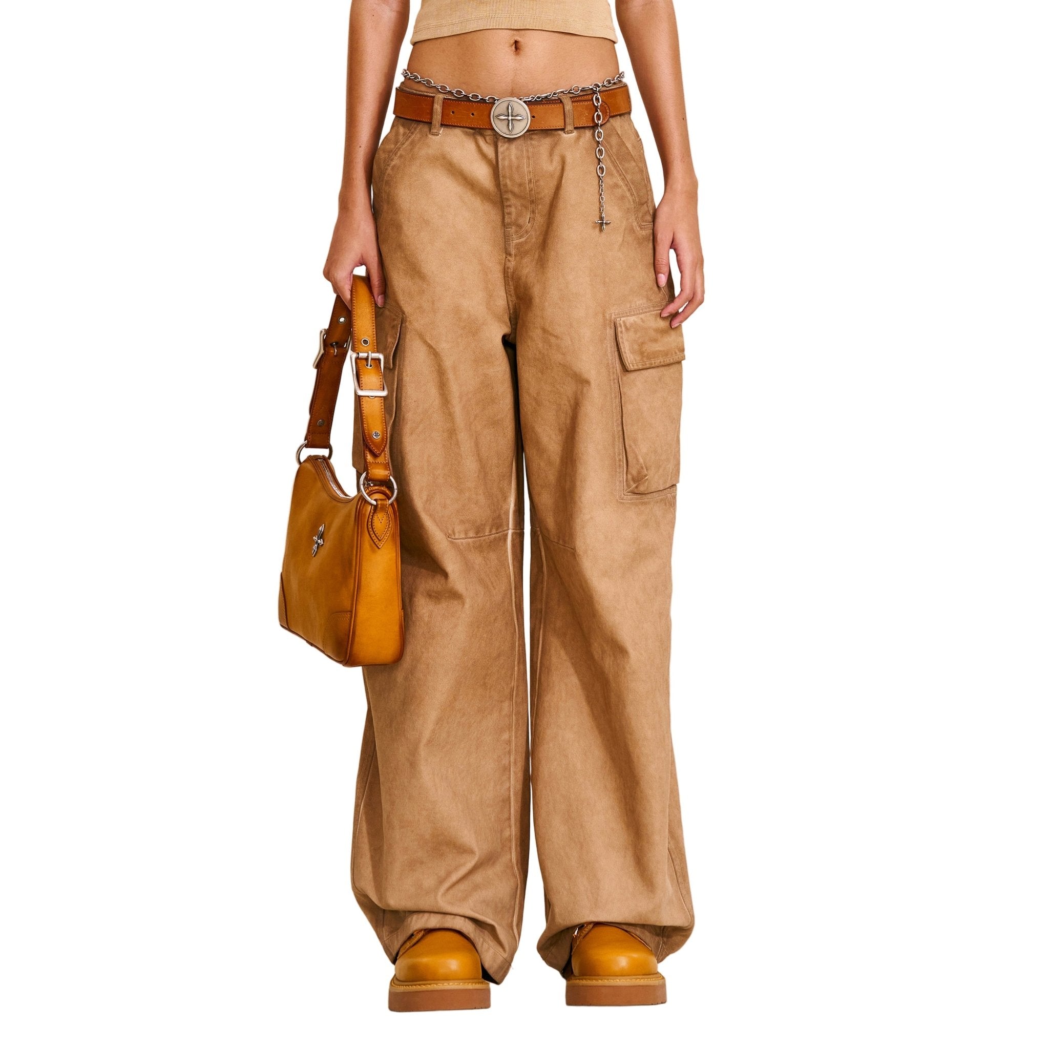 SMFK Vintage - Storm One Cut Arc Cargo Pants In Fading Desert | MADAX