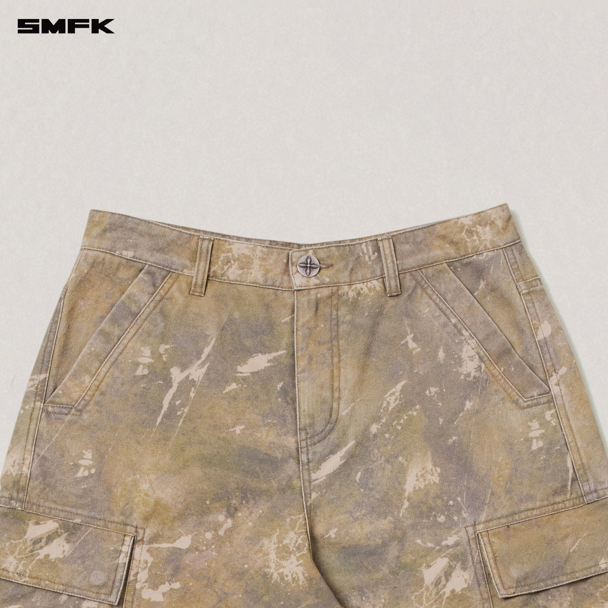 SMFK Vintage - Storm One Cut Arc Cargo Pants In Hurricane Camouflage | MADAX
