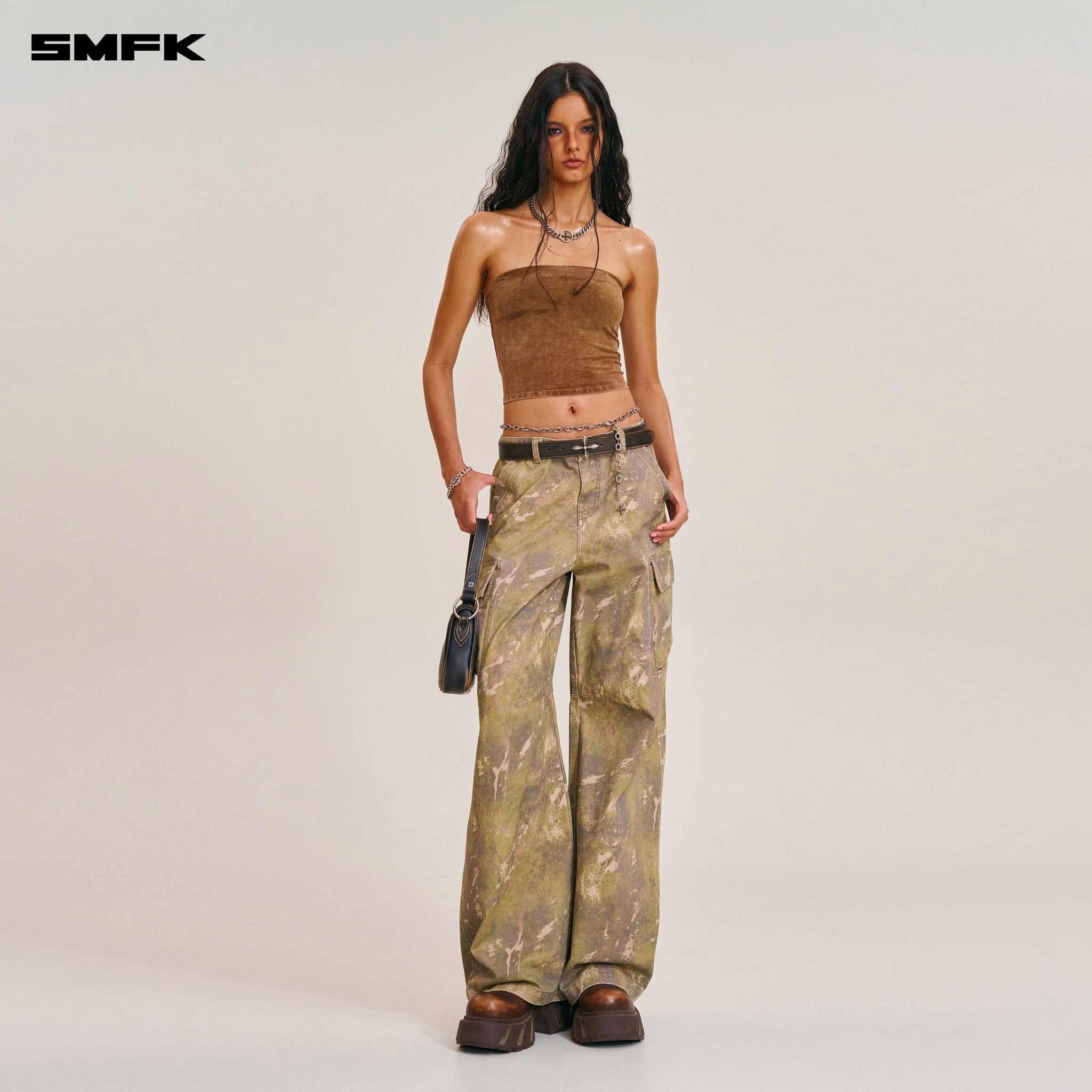 SMFK Vintage - Storm One Cut Arc Cargo Pants In Hurricane Camouflage | MADAX