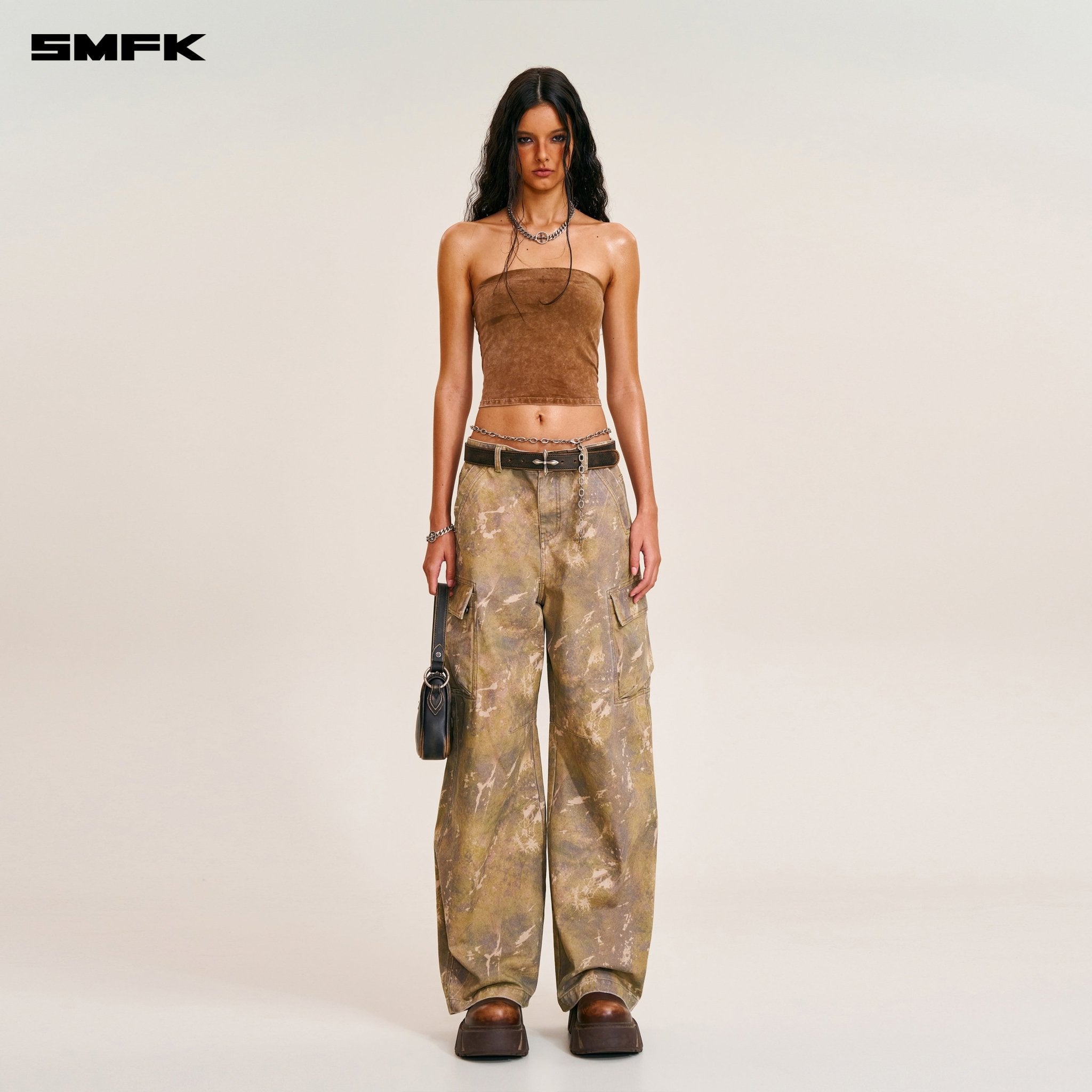 SMFK Vintage - Storm One Cut Arc Cargo Pants In Hurricane Camouflage | MADAX