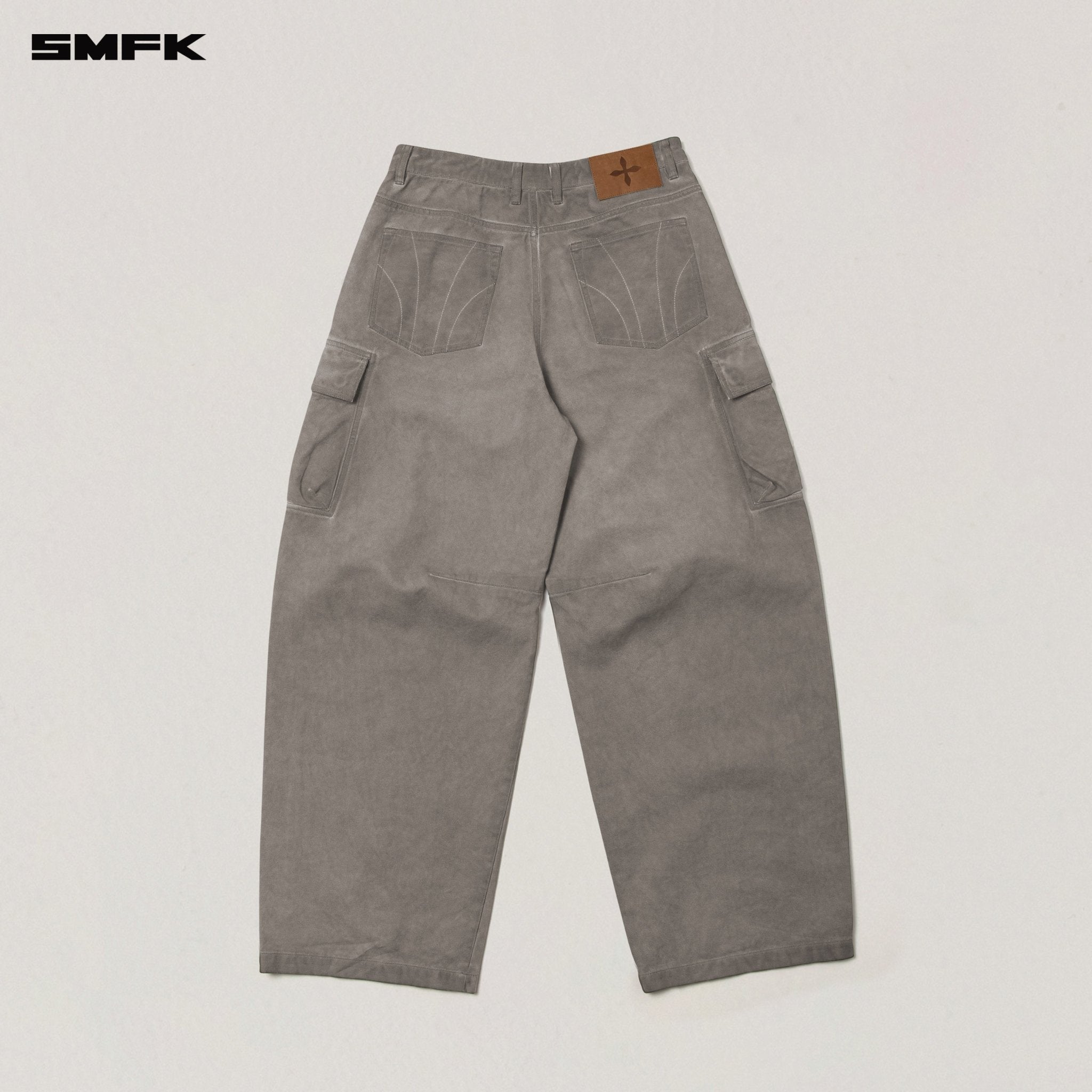 SMFK Vintage - Storm One Cut Arc Cargo Pants In Wild Brown | MADAX