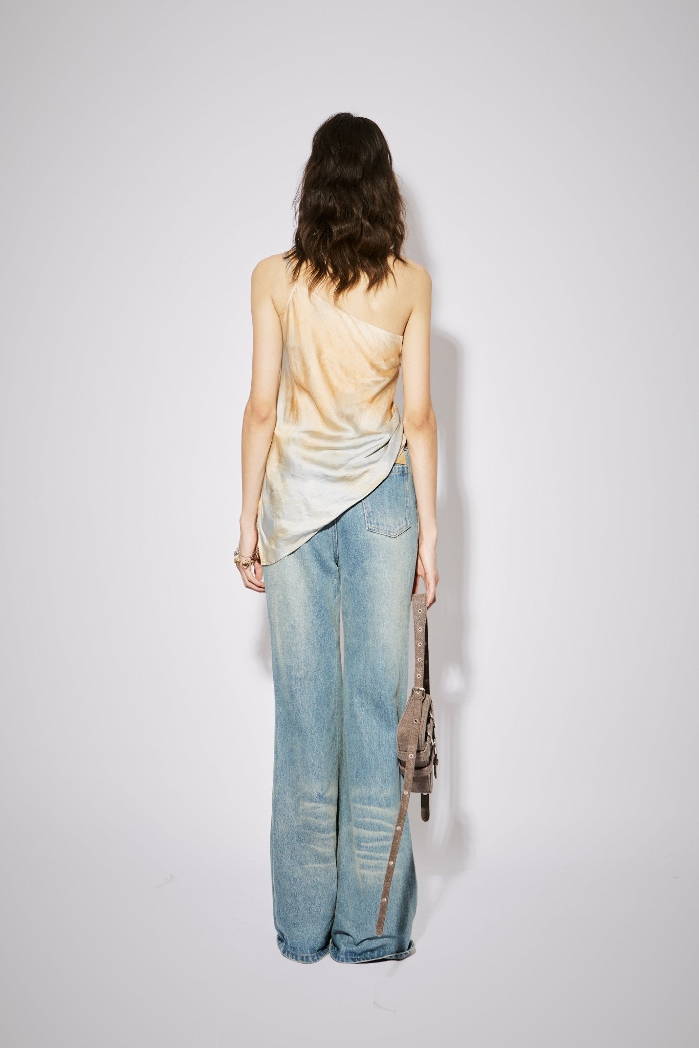 CPLUS SERIES Washed Distressed Bootcut Jeans | MADA IN CHINA