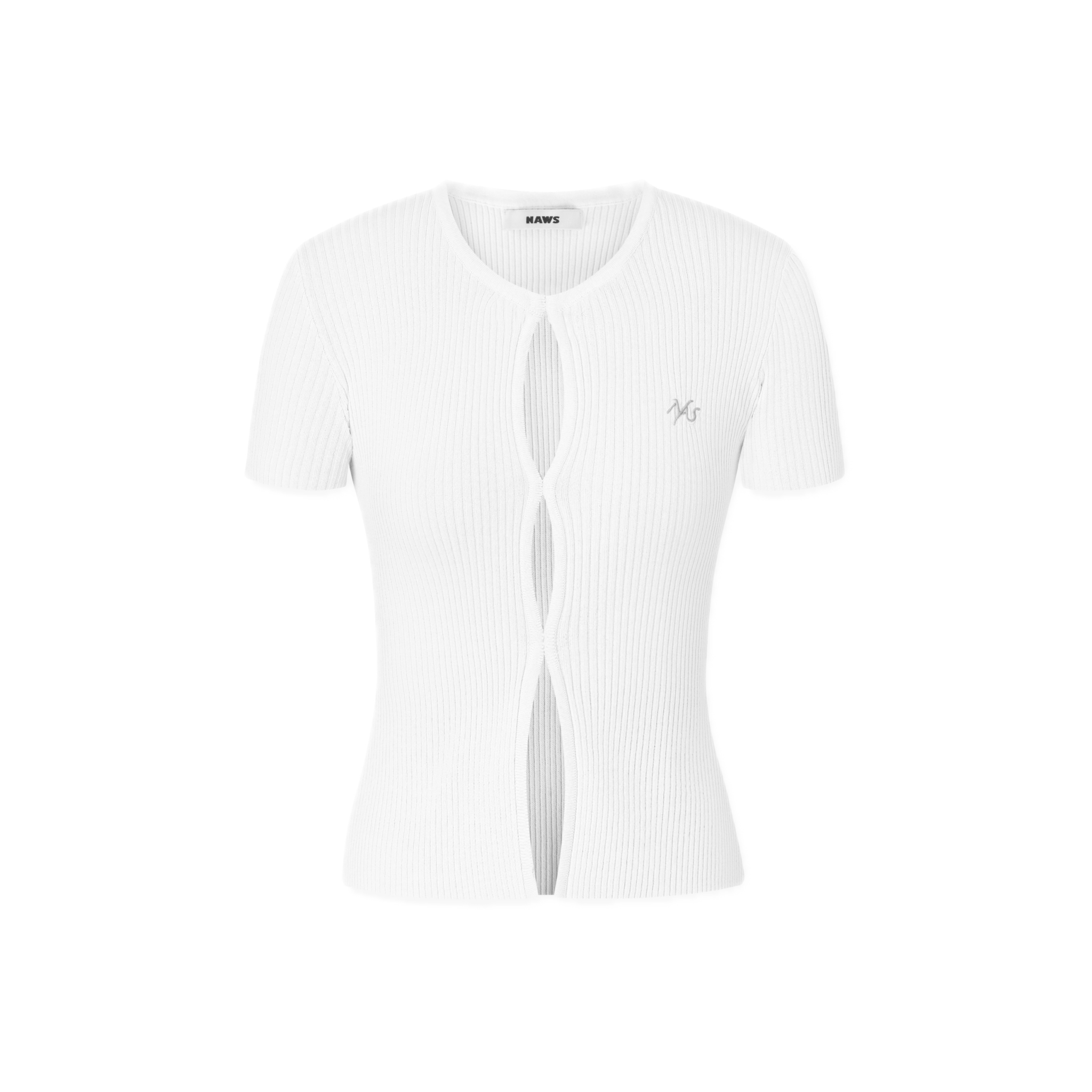 NAWS Water Drop Cardigans in White | MADAX