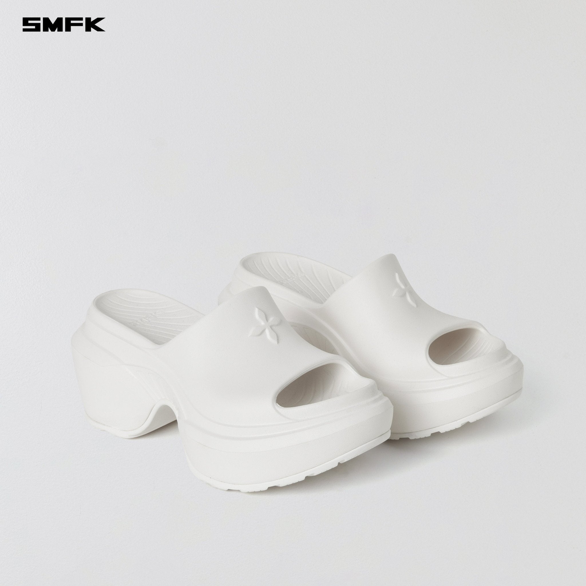 SMFK Wave Slipper High In Cloud White | MADAX