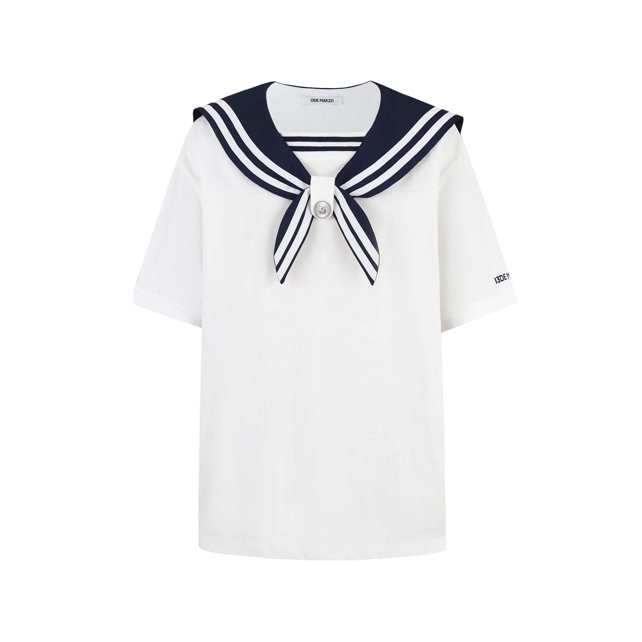 13DE MARZO White Bear Sailor T - shirt | MADA IN CHINA