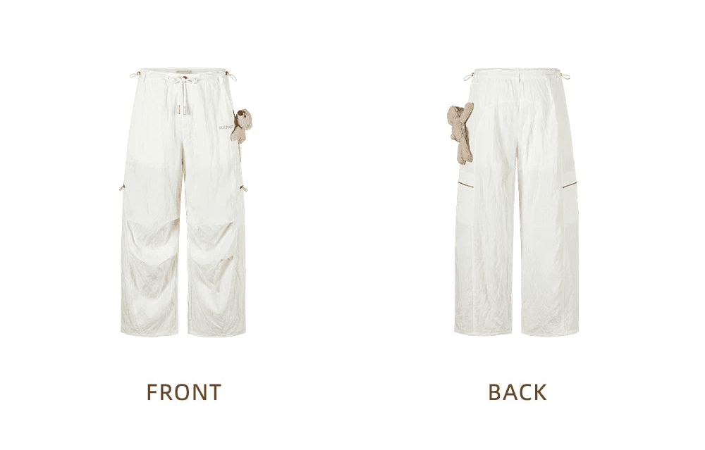 13DE MARZO White Cargo Pants | MADAX