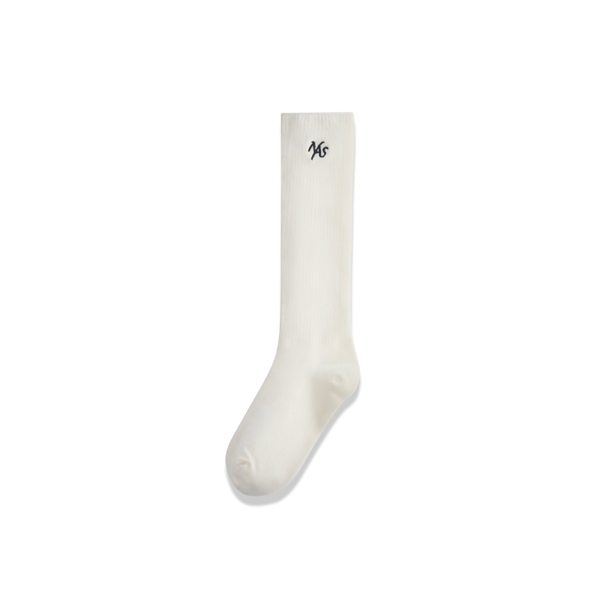 NAWS White Classic Loose Over - The - Calf Socks | MADAX