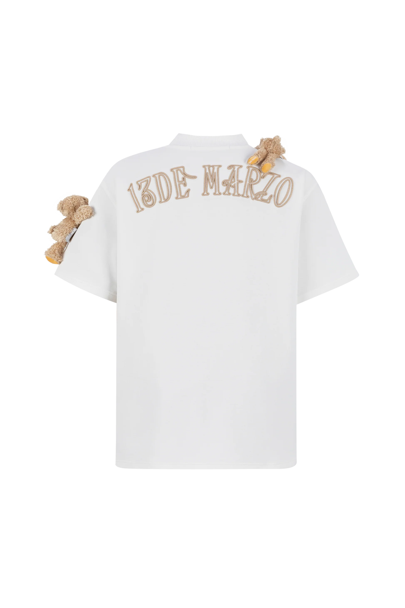 13DE MARZO White Doozoo Base T - shirt | MADA IN CHINA