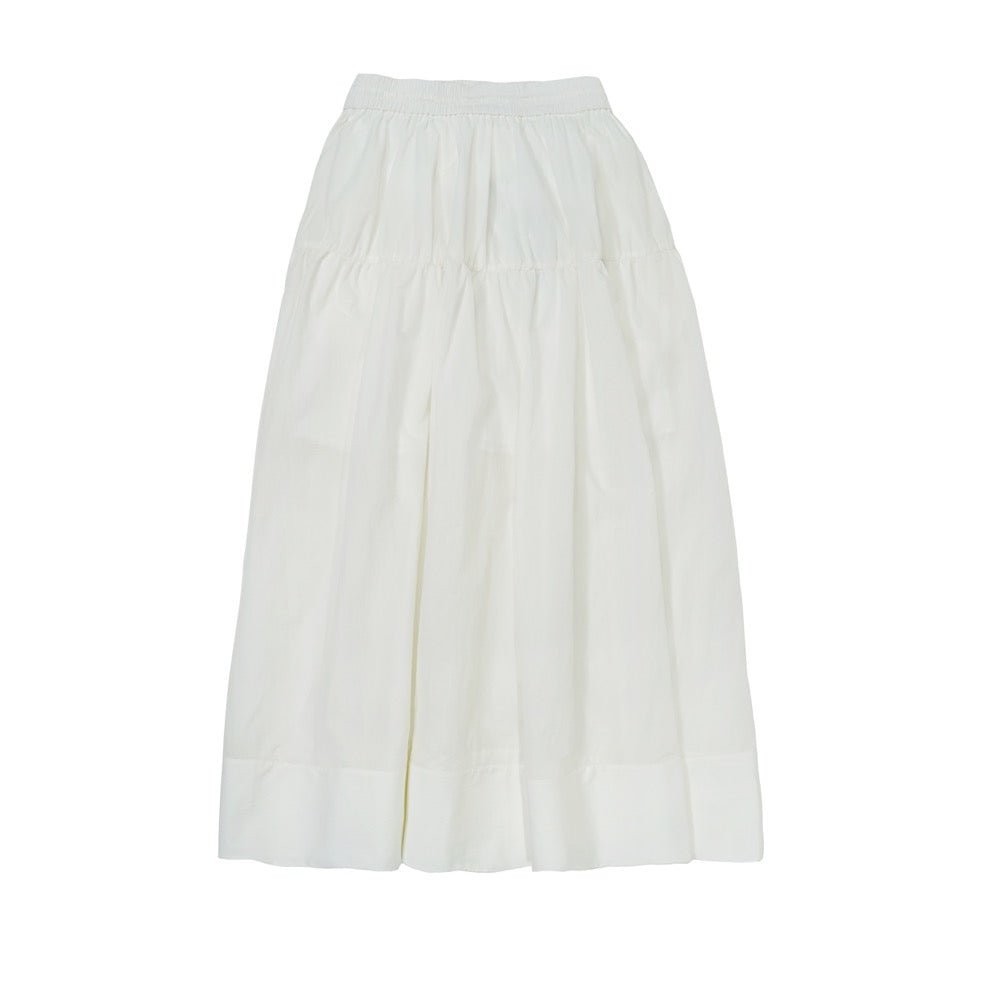 FENGYI TAN White Sunscreen Long Skirt | MADA IN CHINA