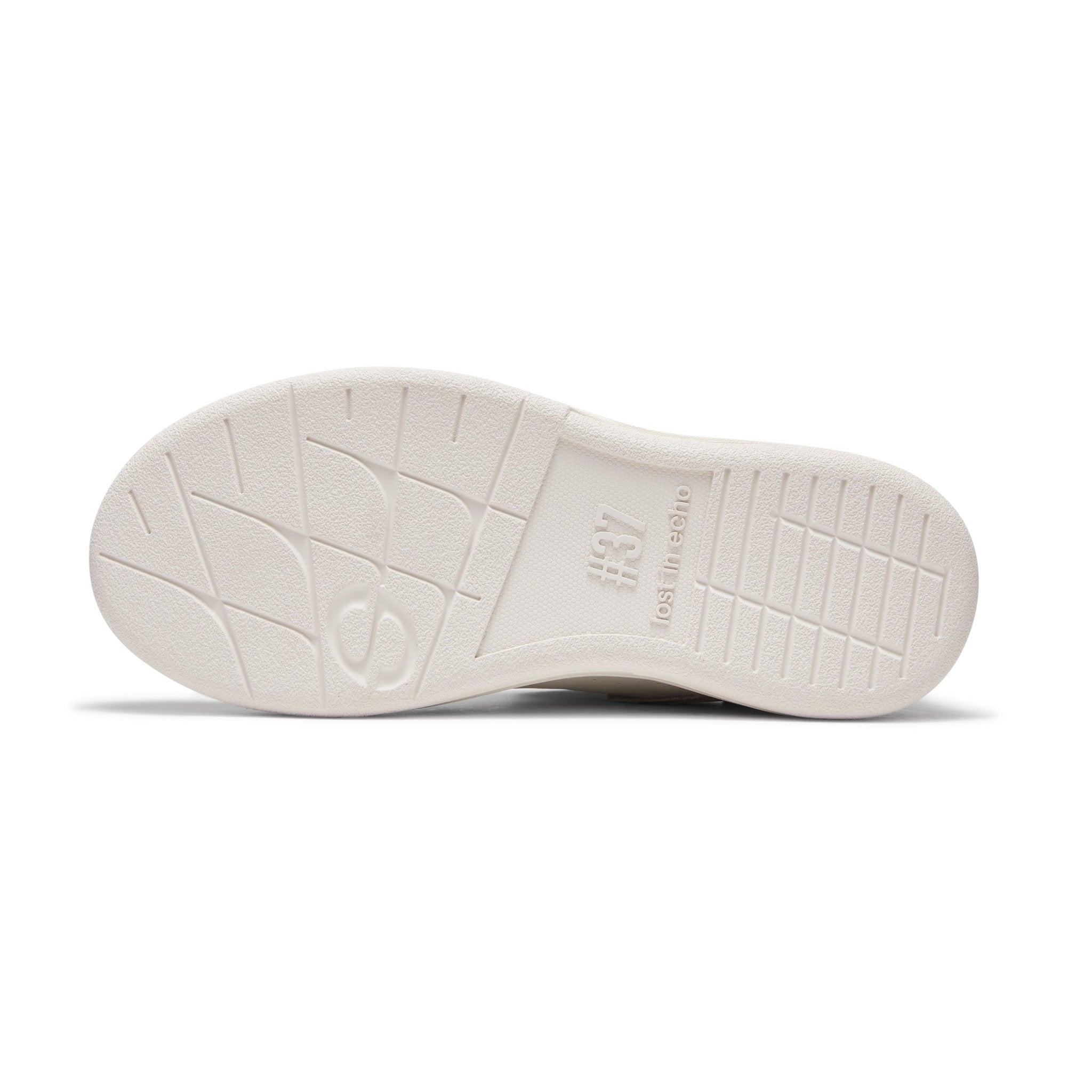 LOST IN ECHO White Thick Sole Skateboard Shoes | MADA IN CHINA