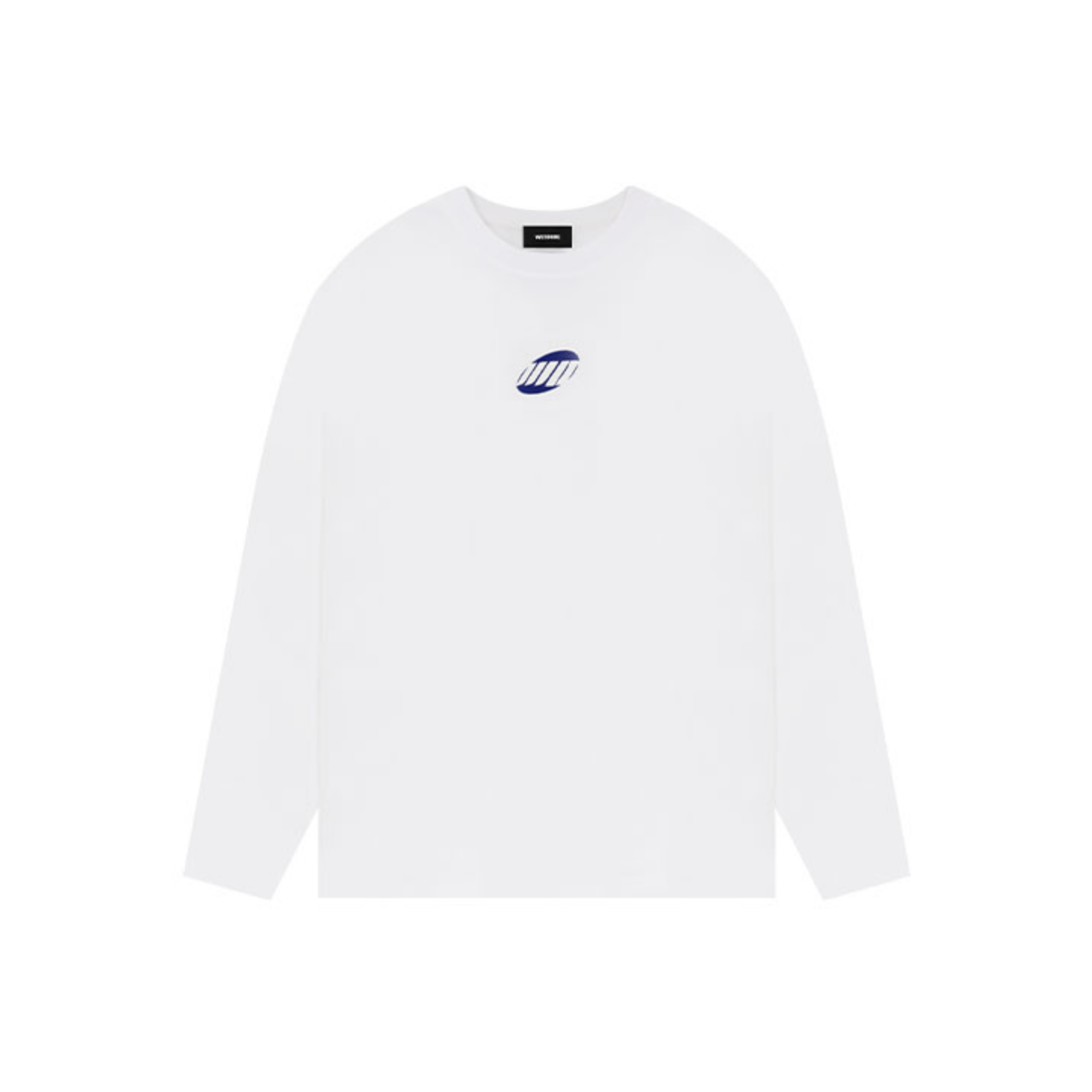 WE11DONE WHITE WE11DONE SMALL LOGO LONG SLEEVE T - SHIRT | MADAX