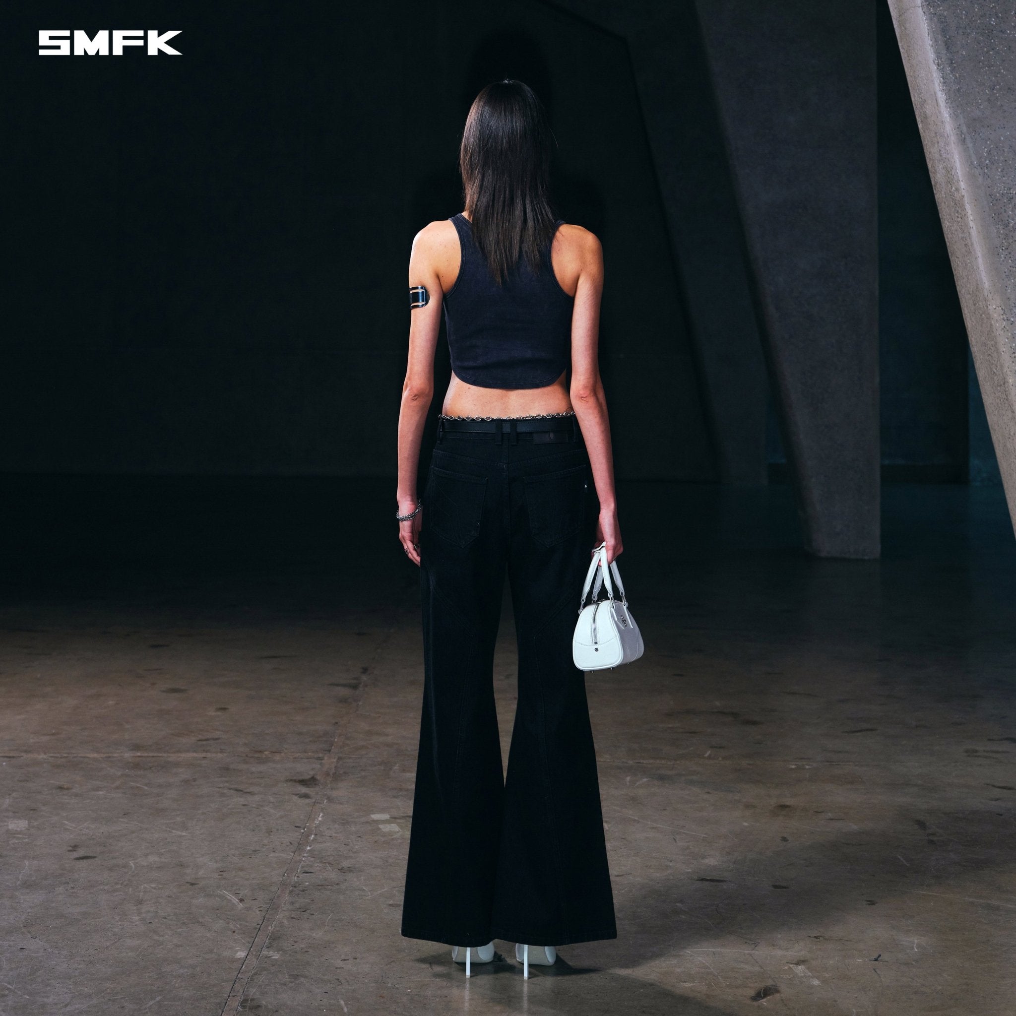 SMFK Wild Mirage Hurricane Denim Pants In Wild Black | MADAX