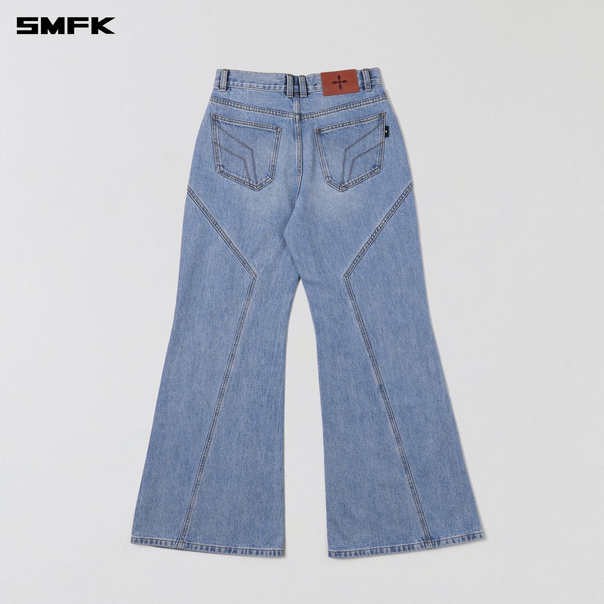 SMFK Wild Mirage Hurricane Denim Pants In Wild Blue | MADAX