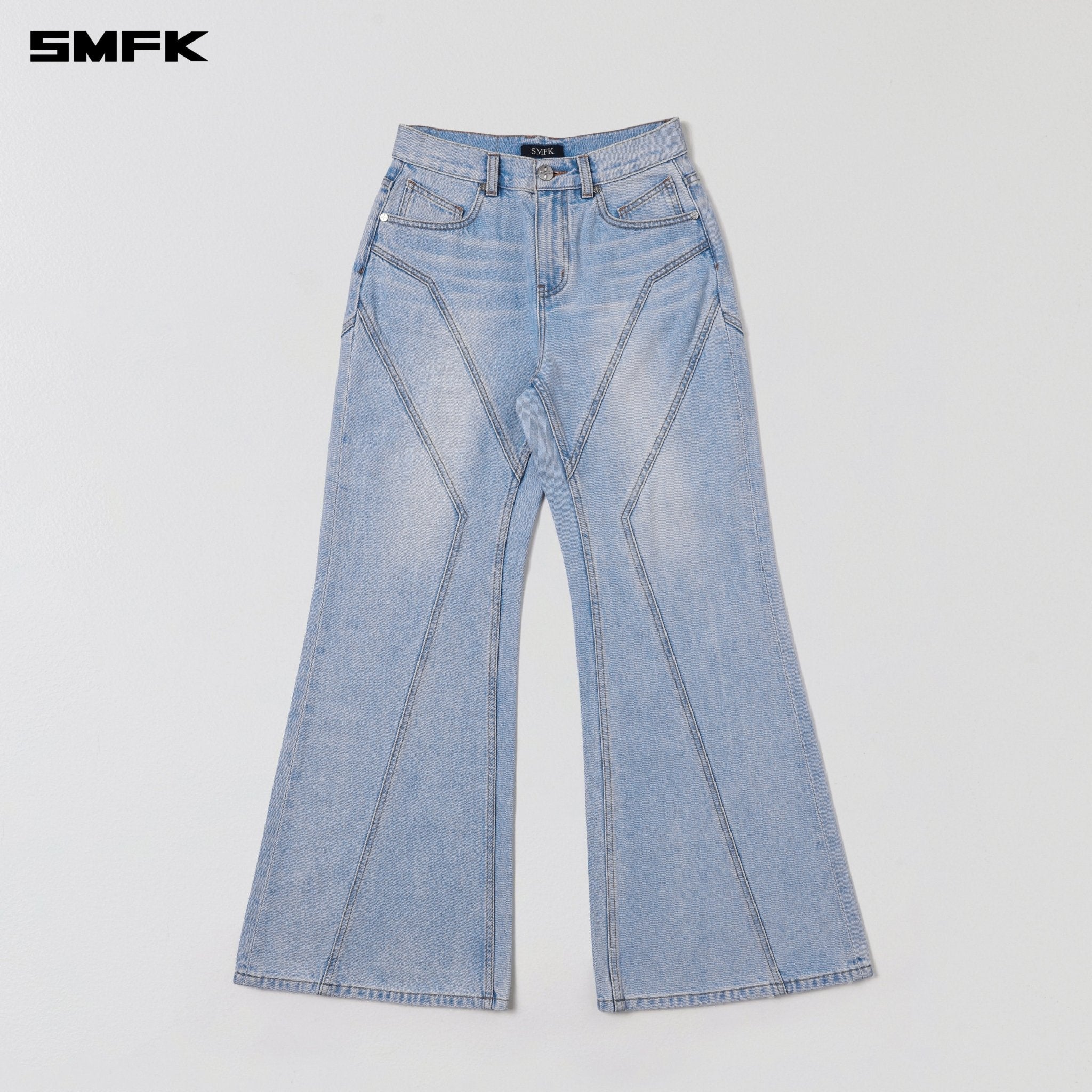 SMFK Wild Mirage Hurricane Denim Pants In Wild Sky Blue | MADAX