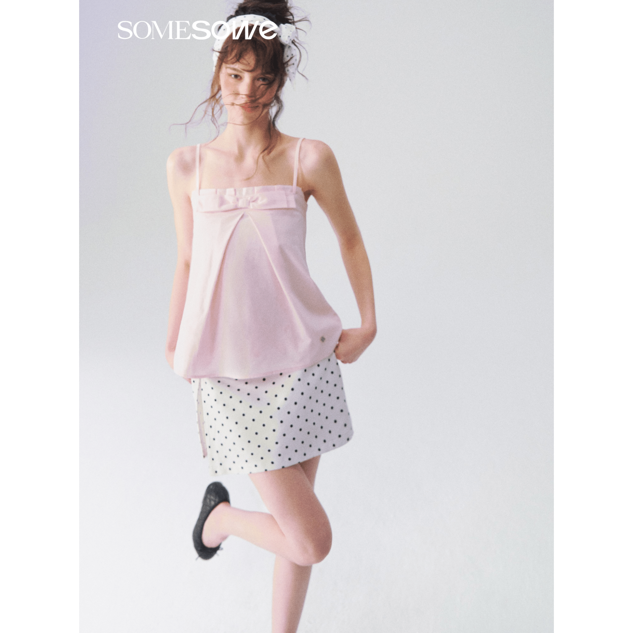 SOMESOWE Wildflower Narrative Camisole in Pink | MADAX