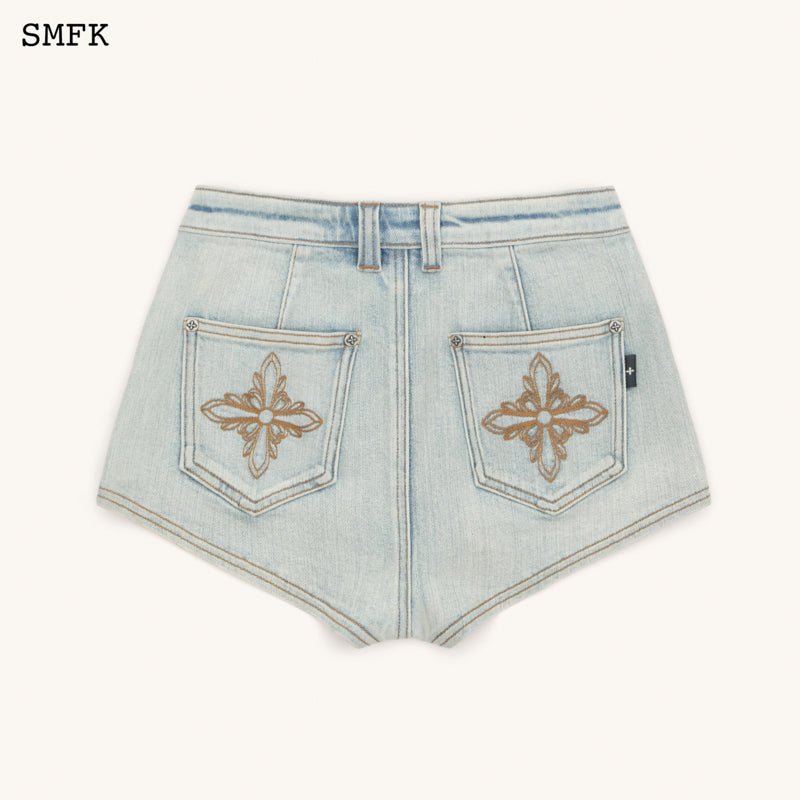 SMFK WildWorld Dancer Light Blue Minipants | MADA IN CHINA