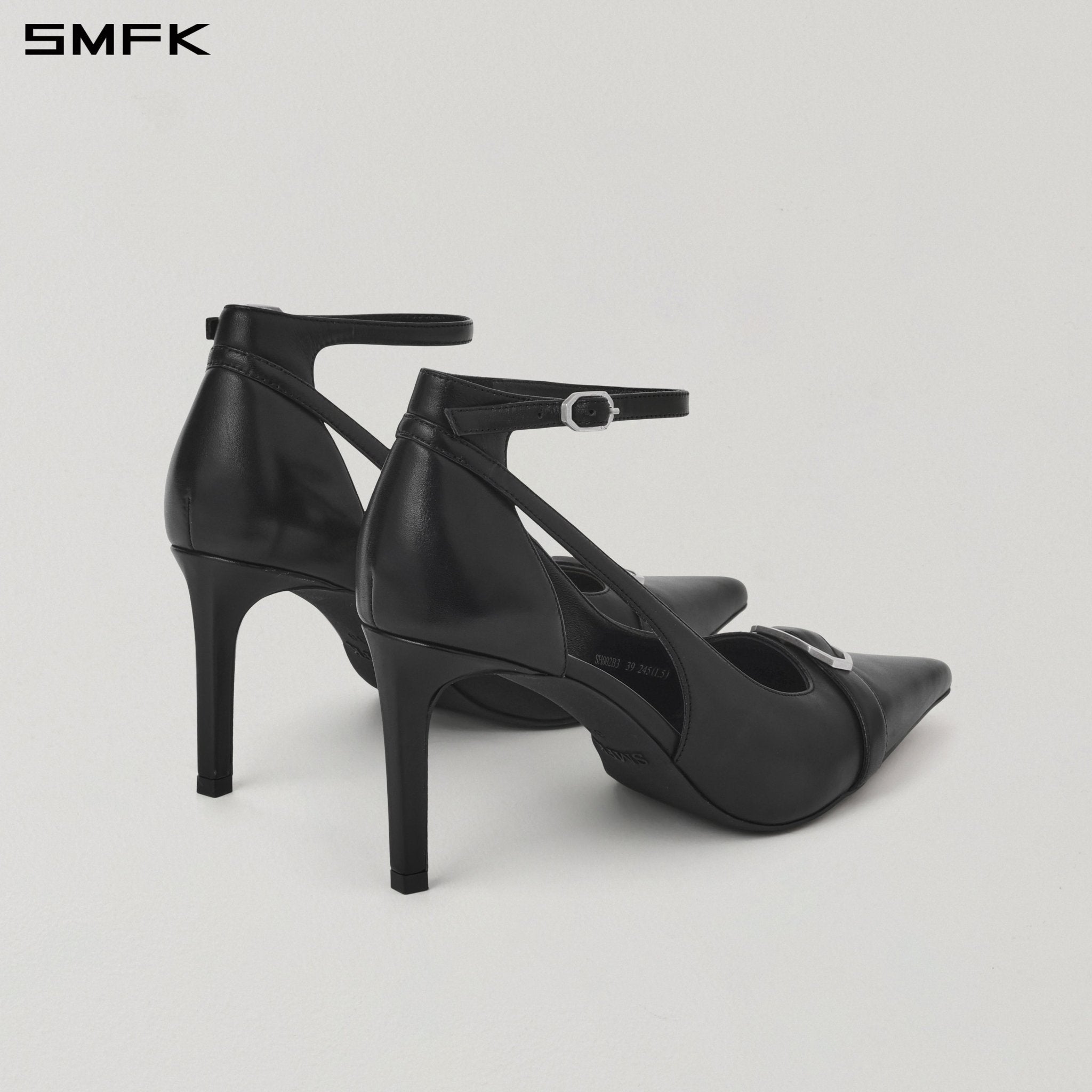 SMFK Window Buckle Dance Heels | MADAX
