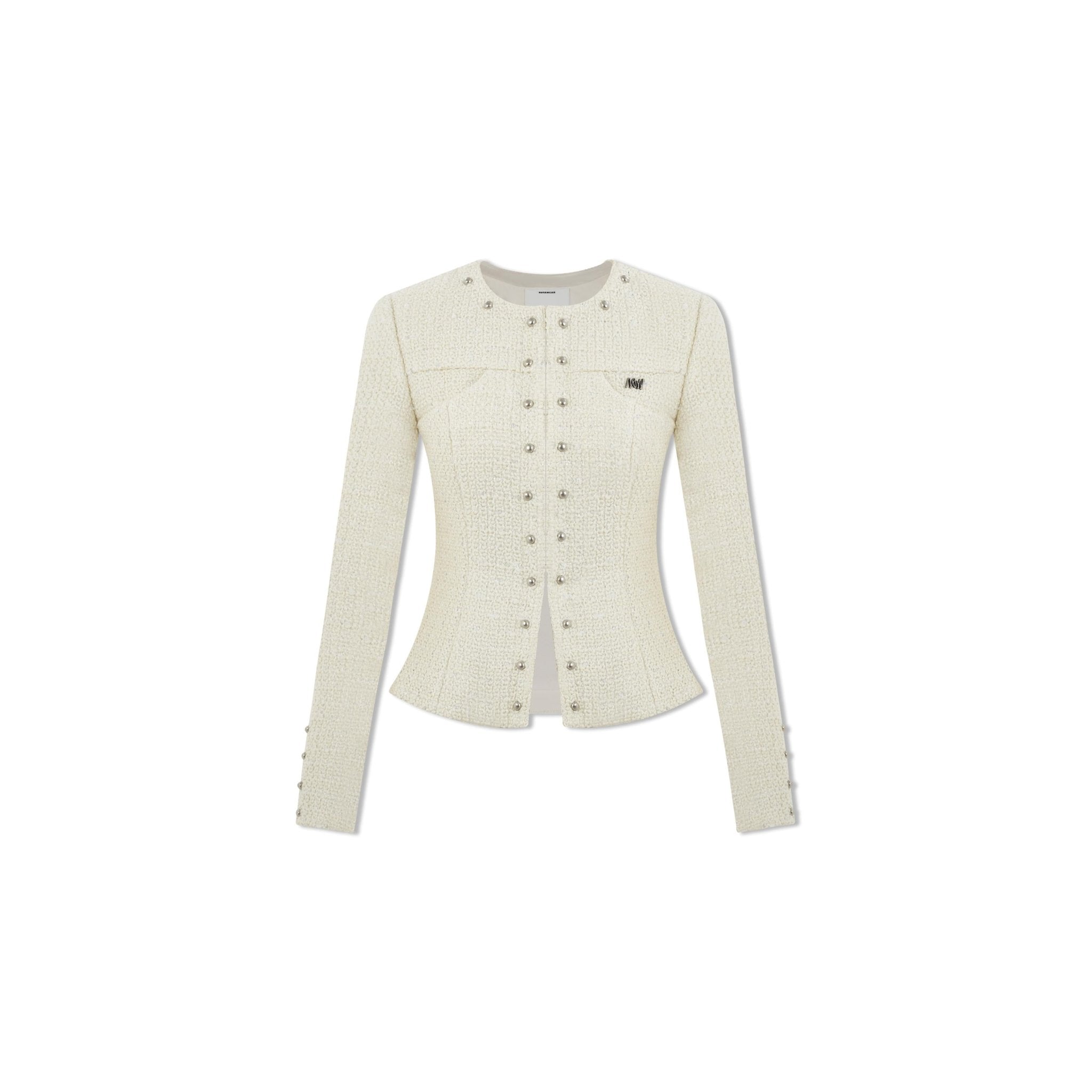 NAWS Woolen Coat White Knight Chanel Style Suit | MADAX