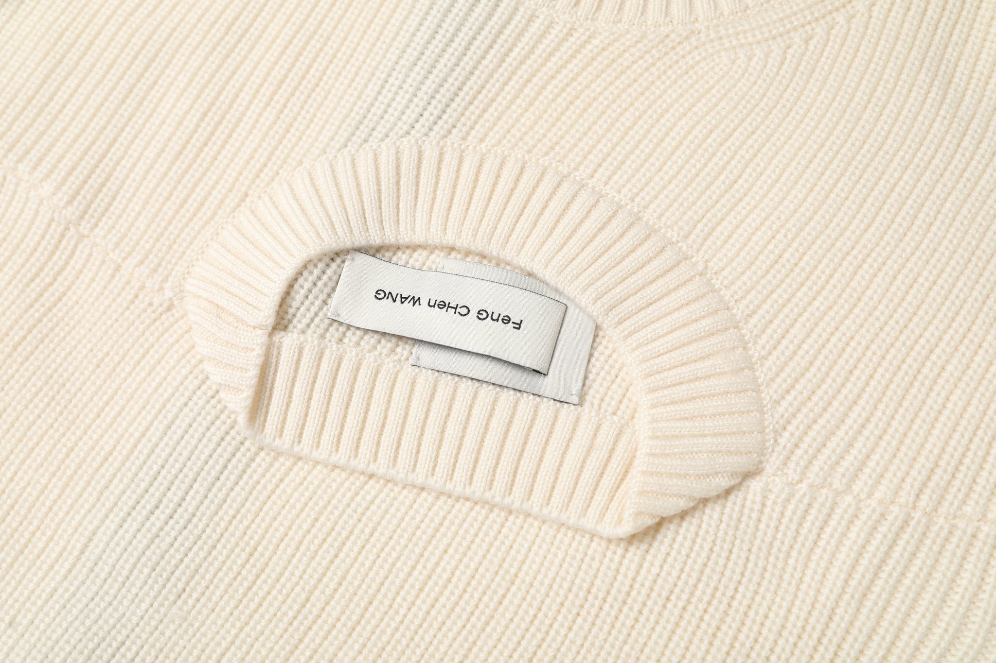 FENGCHEN WANG 2 In 1 Sweater White | MADA IN CHINA