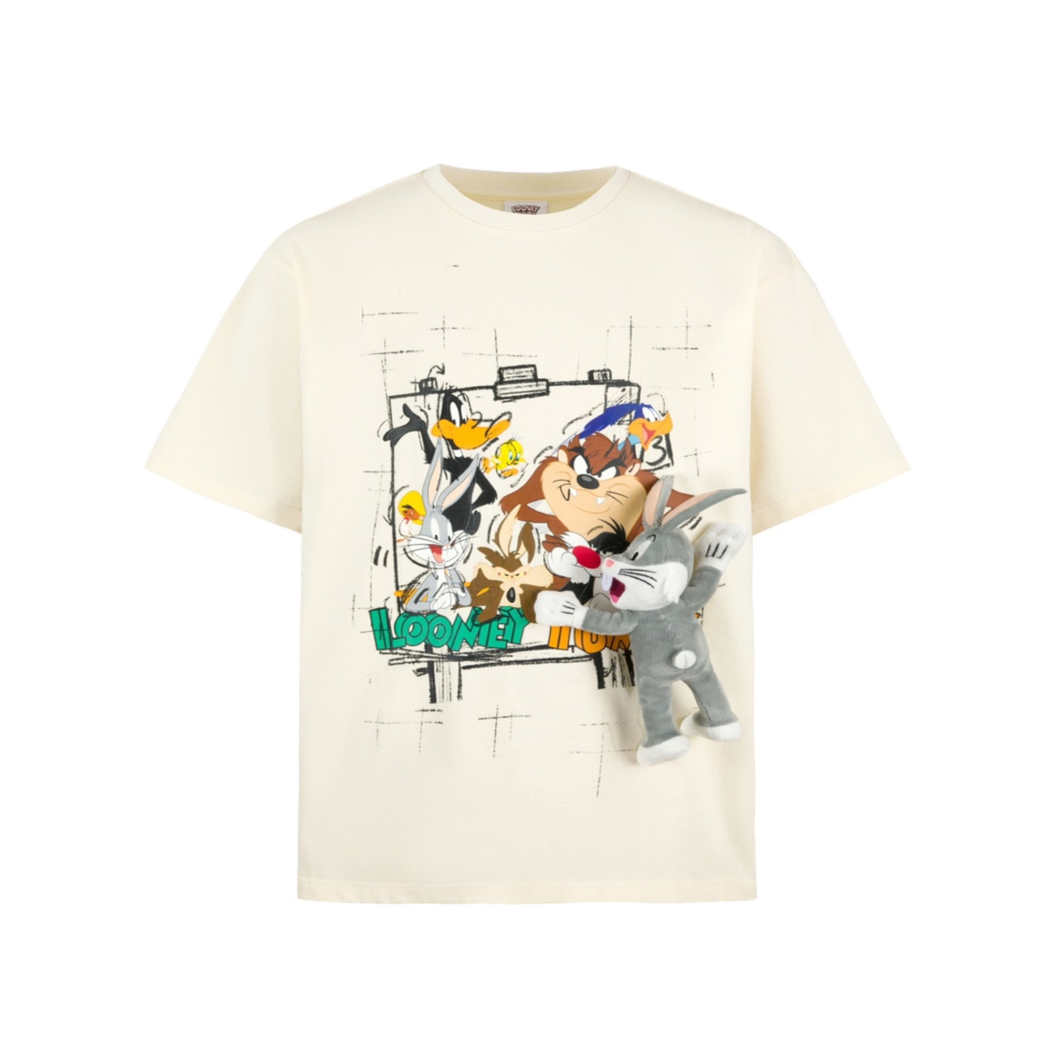 All Member Frame T-shirt in Off-white | MADAX