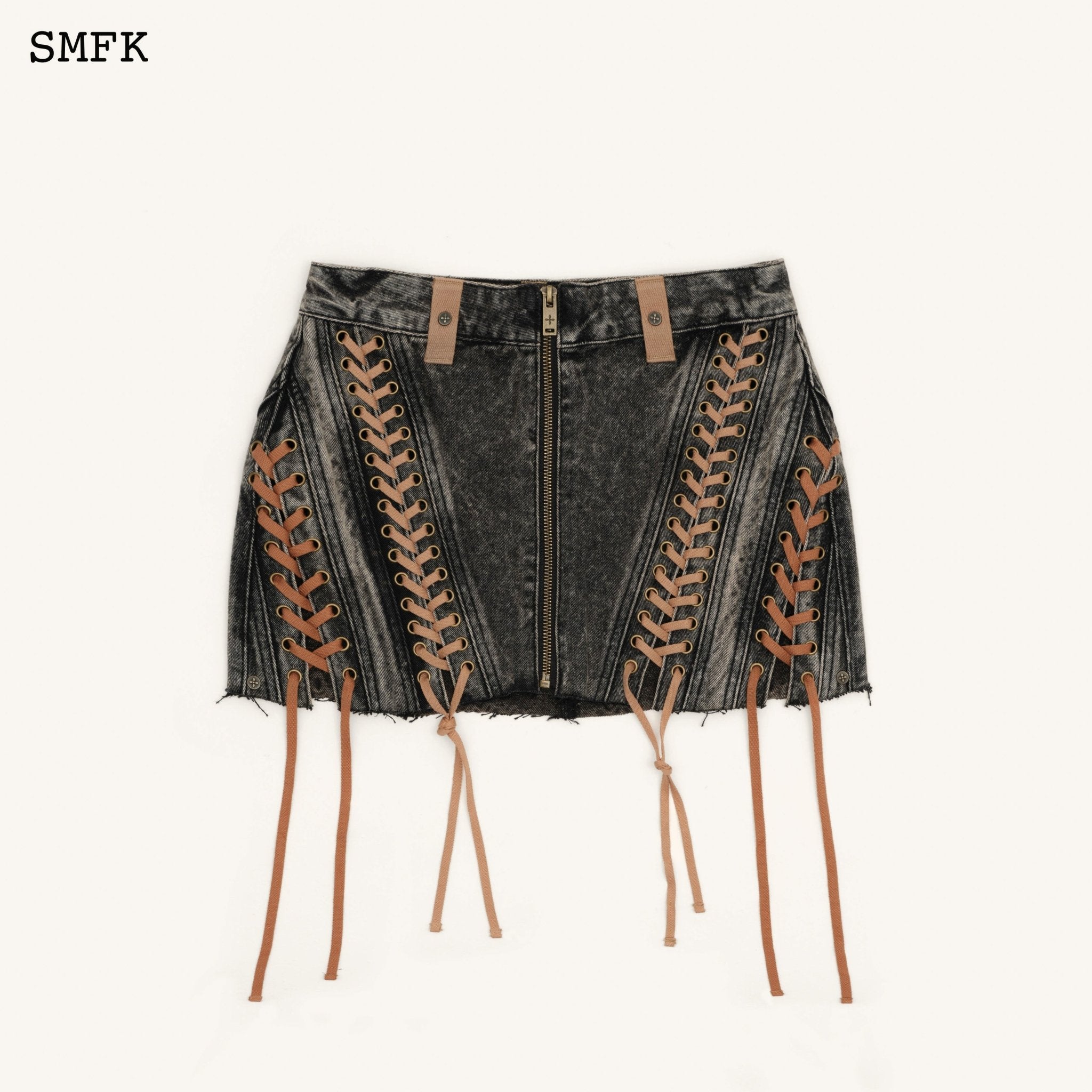 SMFK Ancient Myth Cobra Braid Workwear Mini Skirt | MADA IN CHINA