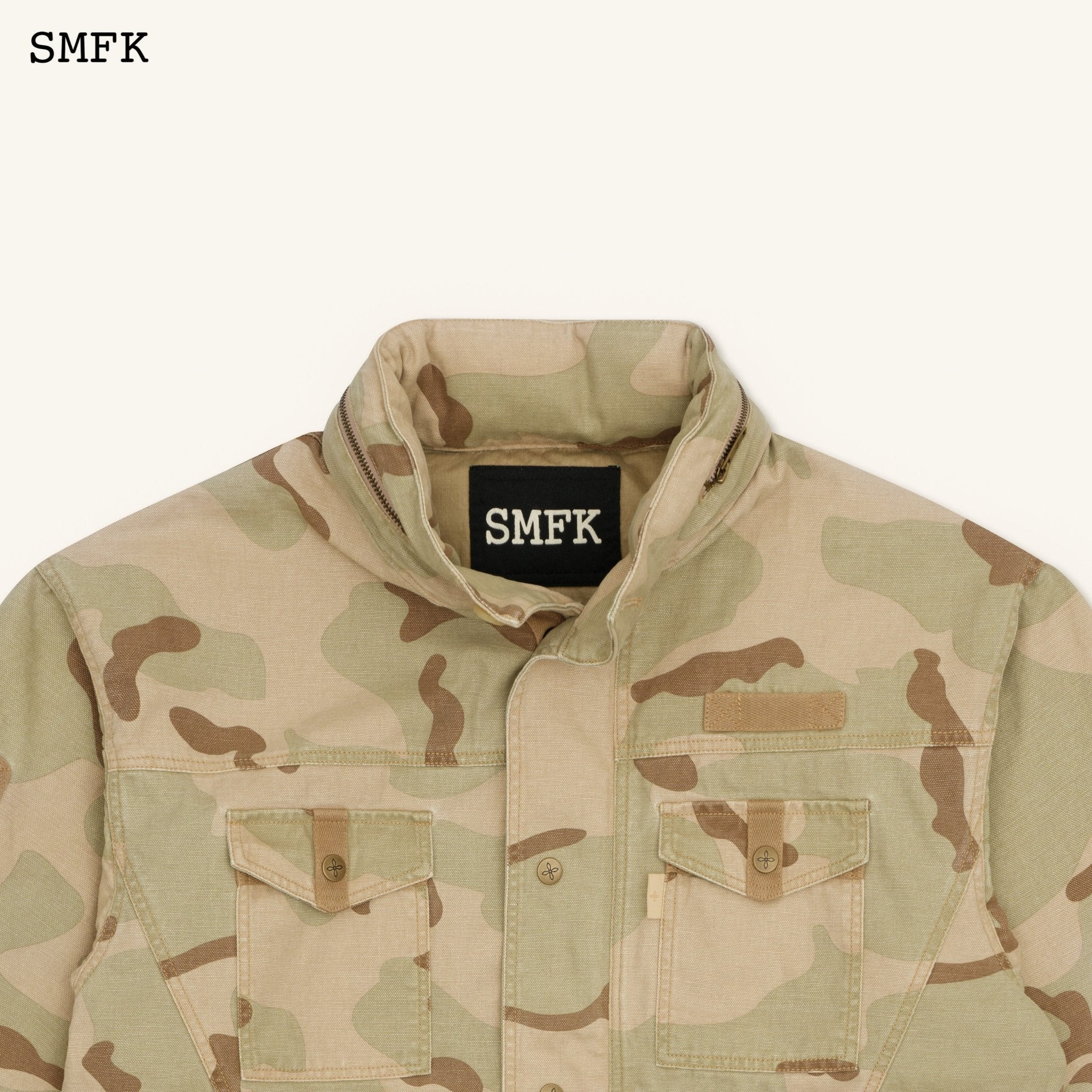 SMFK Ancient Myth Cobra Desert Camouflage Workwear Jacket | MADA IN CHINA