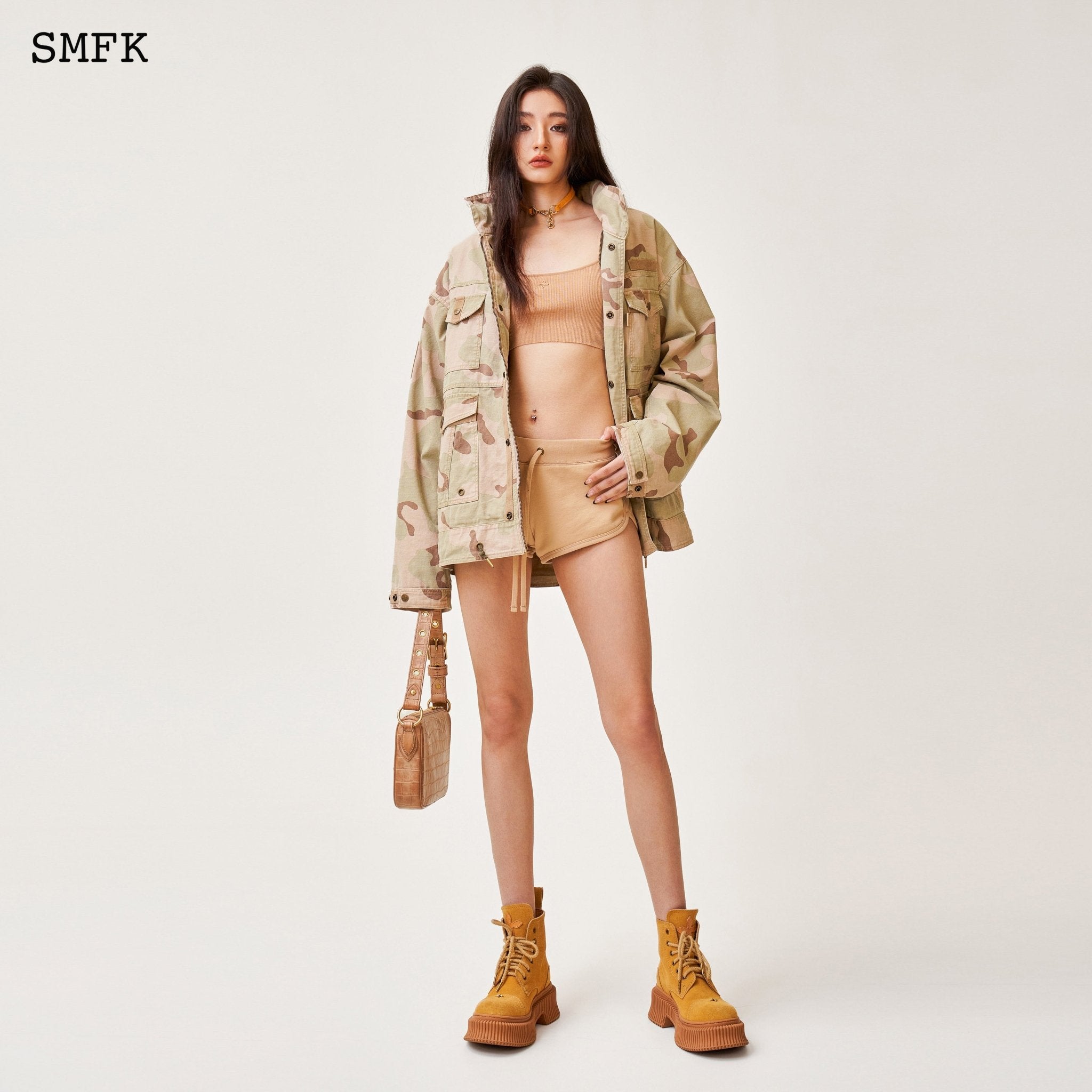 SMFK Ancient Myth Cobra Desert Camouflage Workwear Jacket | MADA IN CHINA