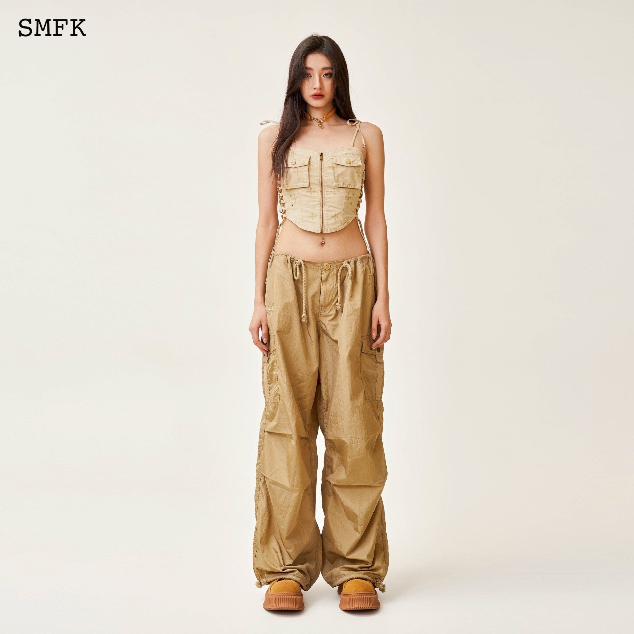 SMFK Ancient Myth Golden Snake Hunting Paratrooper Pants | MADA IN CHINA