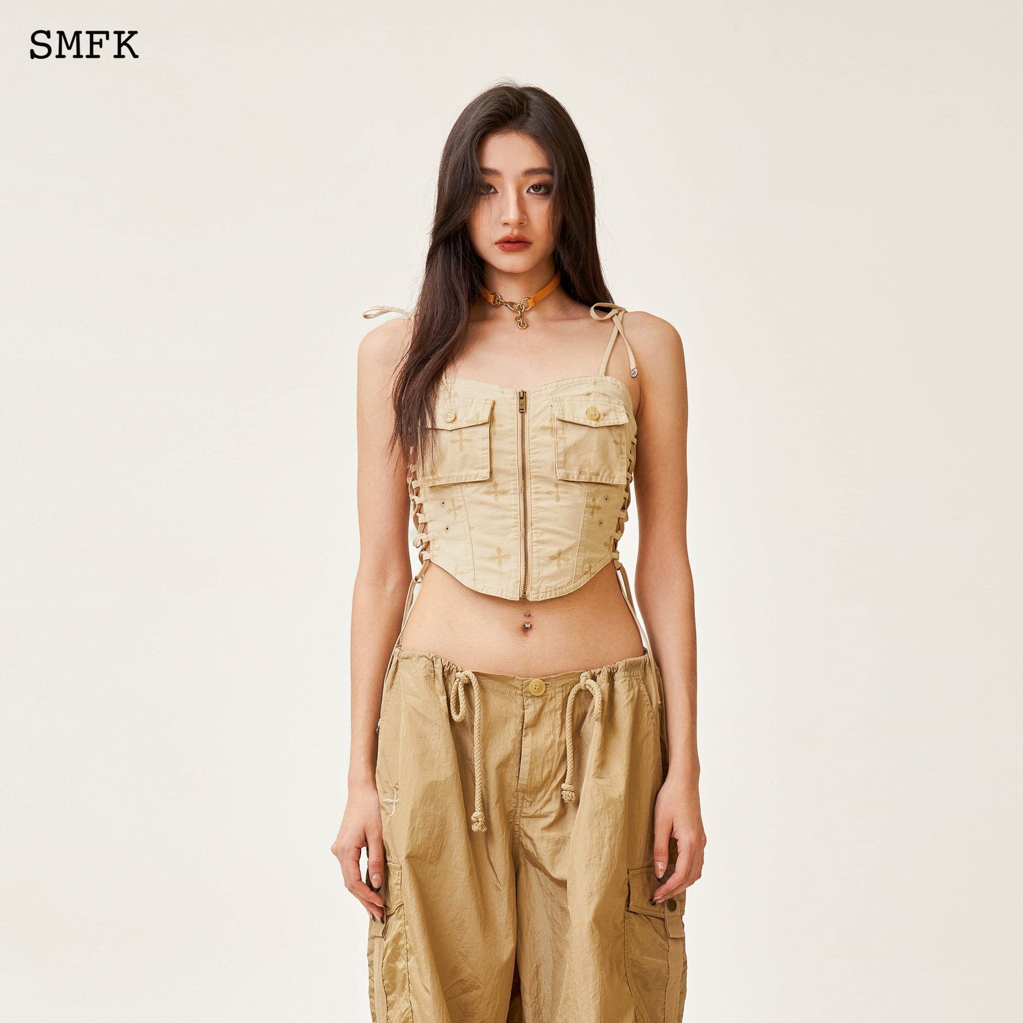 SMFK Ancient Myth Golden Snake Hunting Paratrooper Pants | MADA IN CHINA