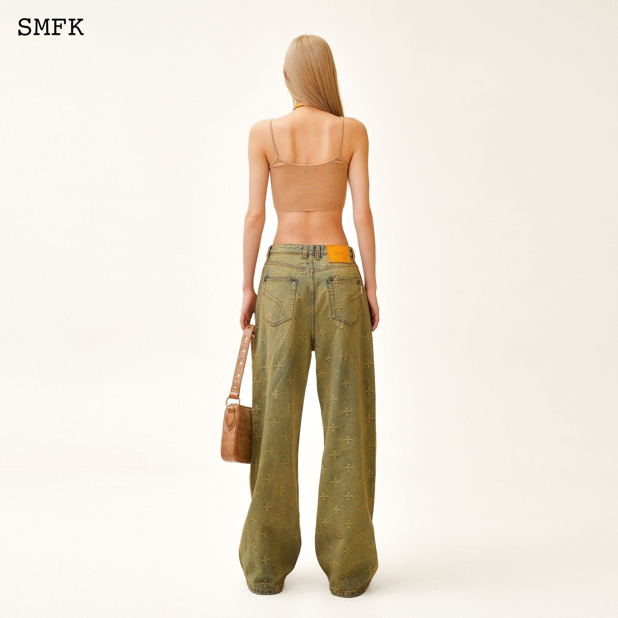 SMFK Ancient Myth Treasure Garden Wide-Leg Jeans | MADA IN CHINA