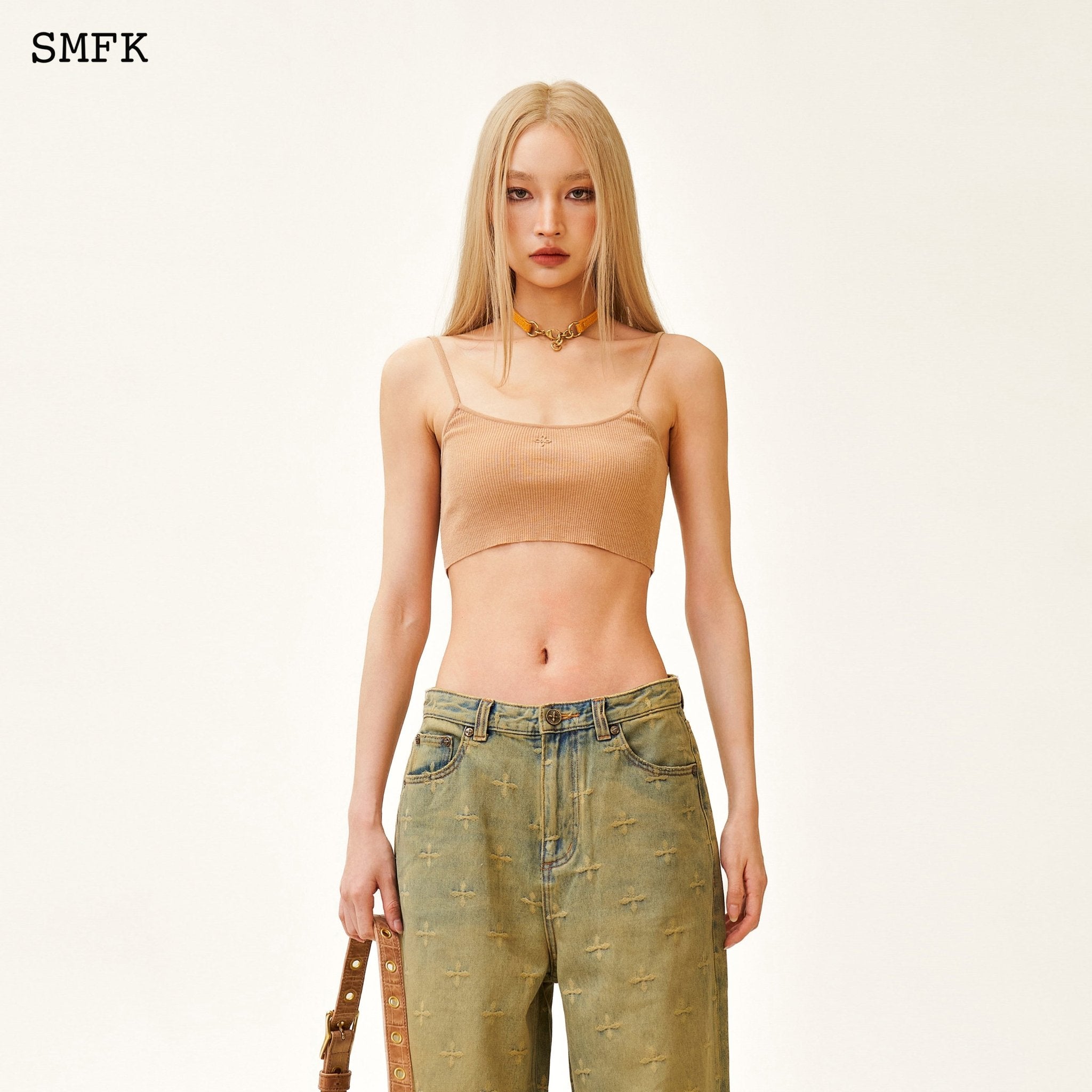 SMFK Ancient Myth Treasure Garden Wide-Leg Jeans | MADA IN CHINA