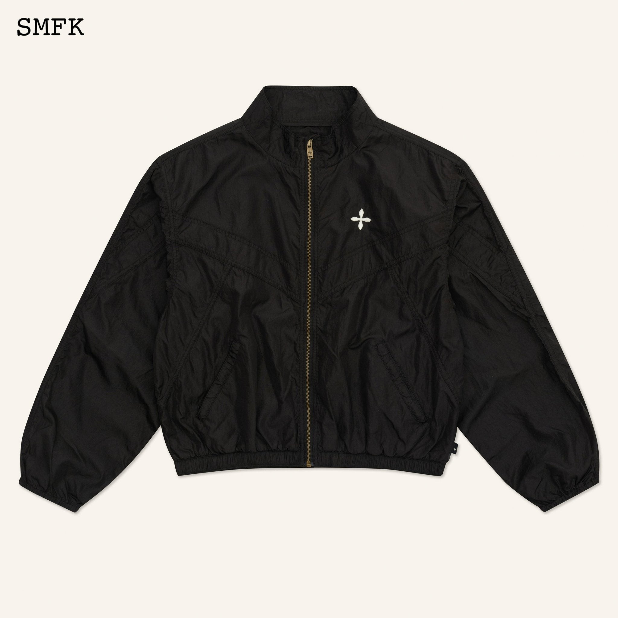 SMFK Ancient Myth Viper Alloy Loose Training Jacket Black | MADA IN CHINA