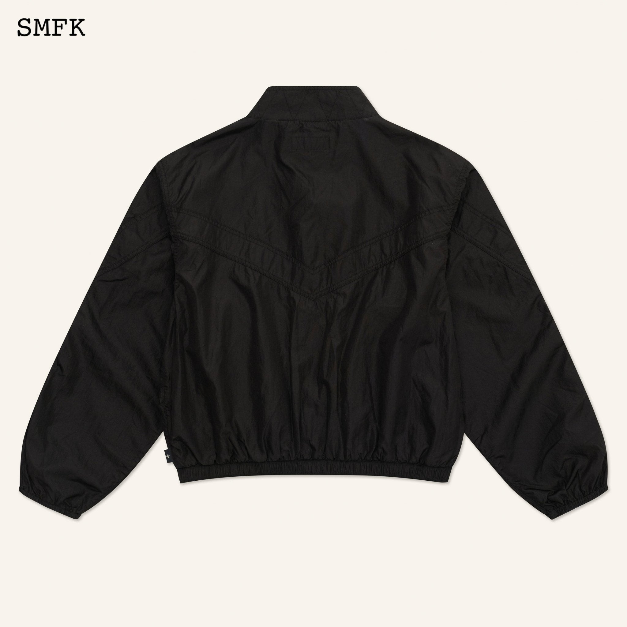 SMFK Ancient Myth Viper Alloy Loose Training Jacket Black | MADA IN CHINA