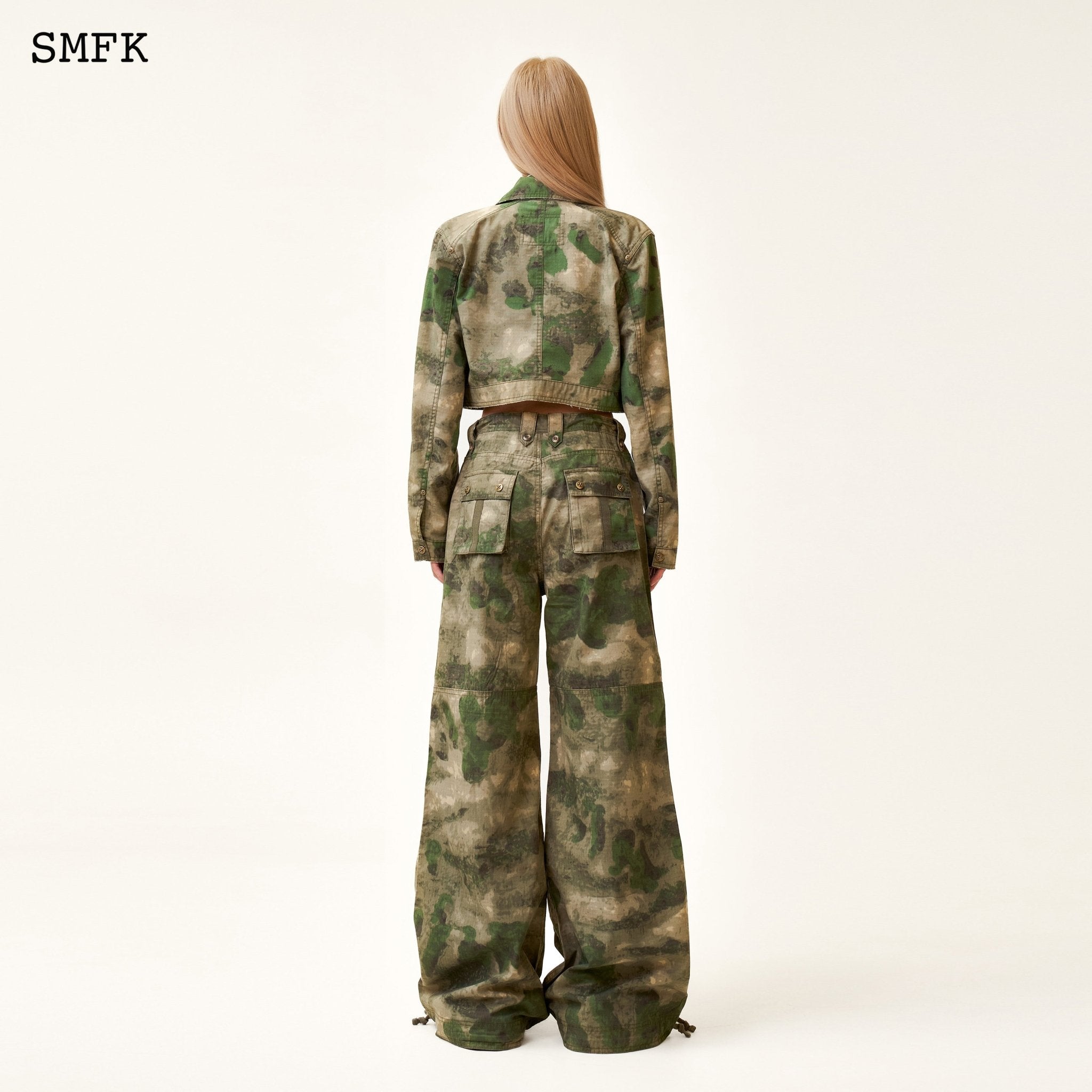 SMFK Ancient Myth Viper Camouflage Motorcycle Jacket | MADA IN CHINA