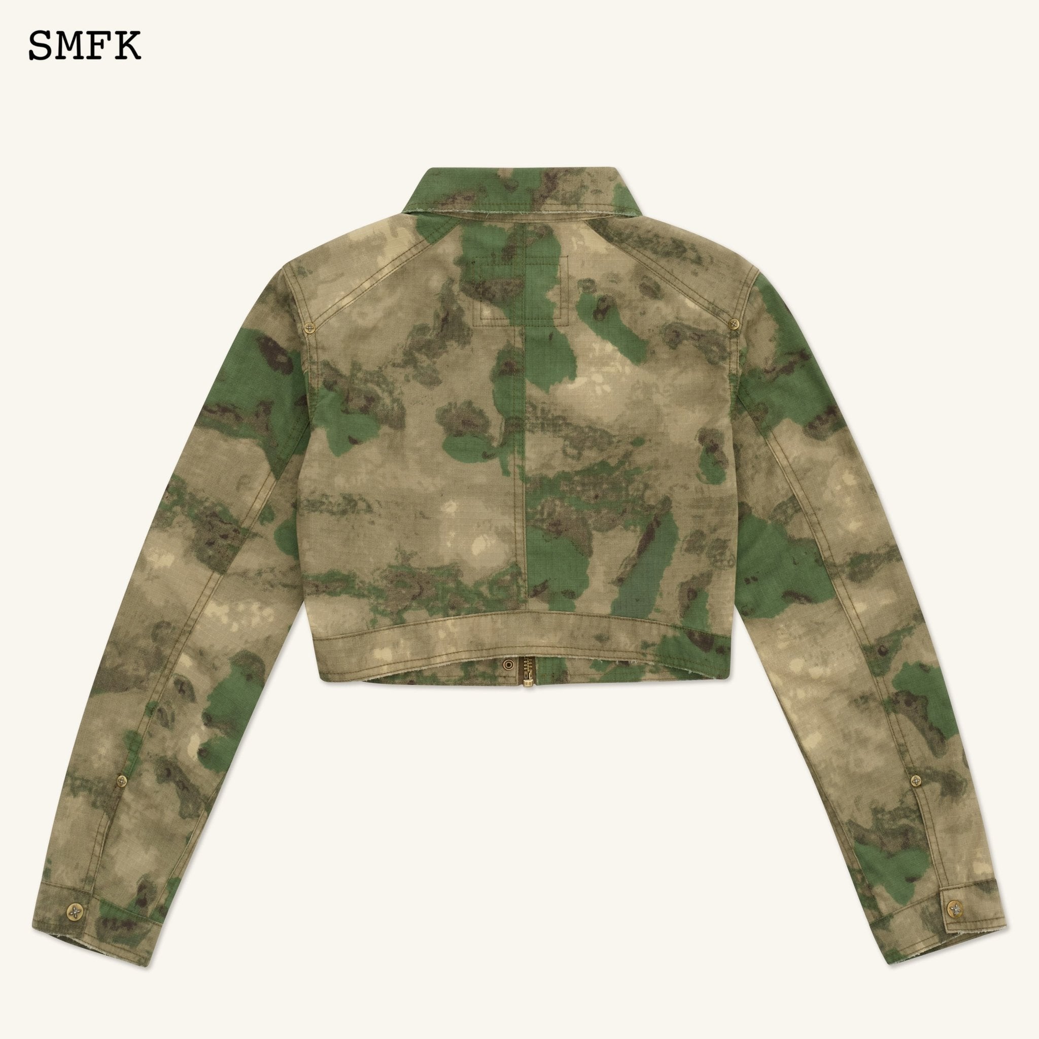 SMFK Ancient Myth Viper Camouflage Motorcycle Jacket | MADA IN CHINA