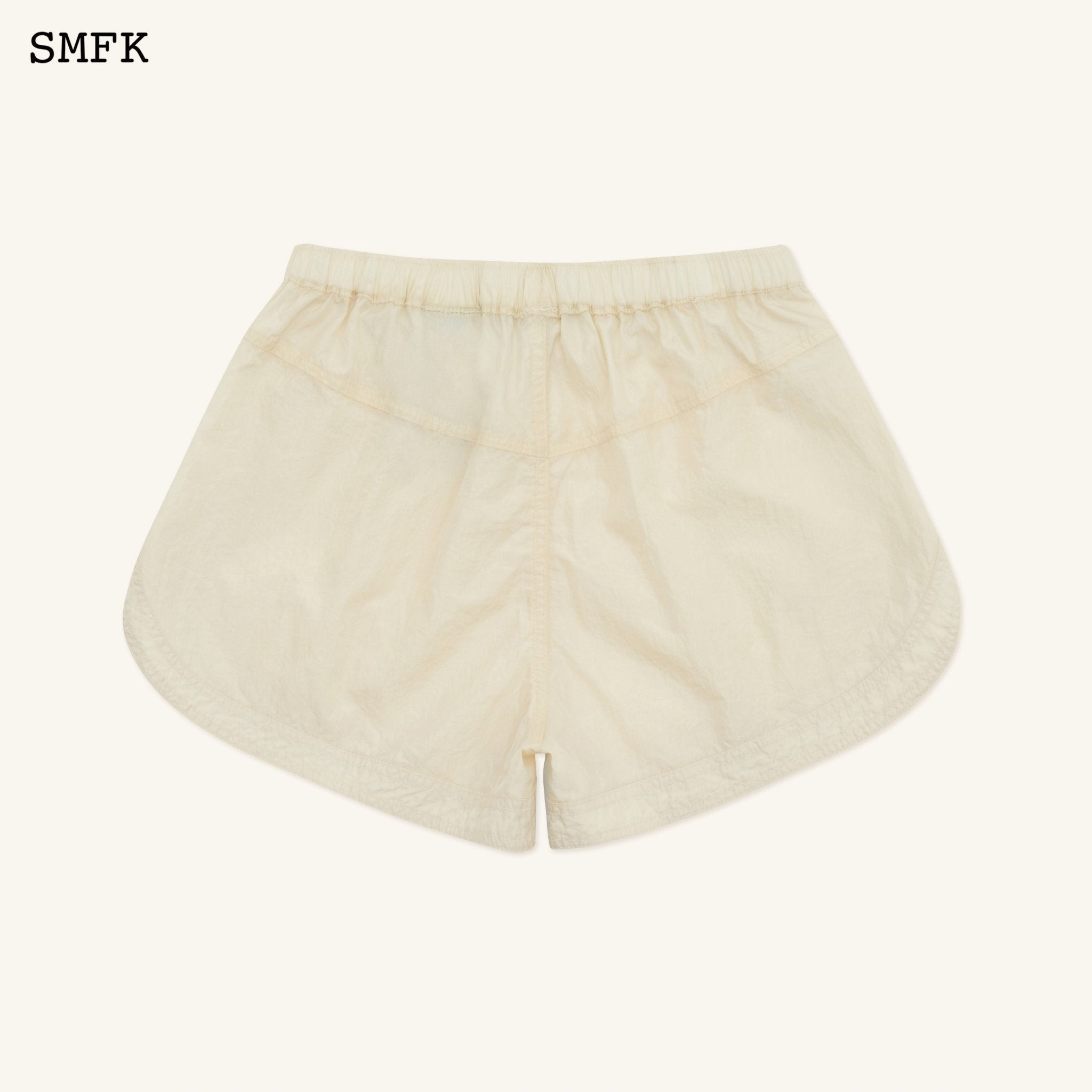 SMFK Ancient Myth Viper Jogging Shorts In White | MADA IN CHINA