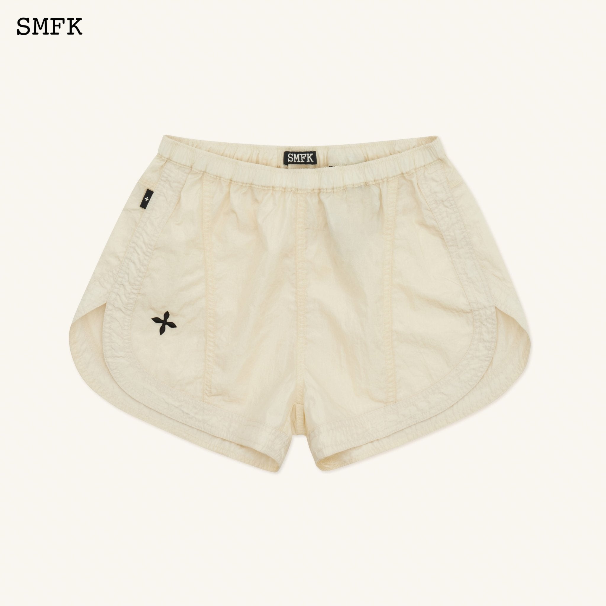 SMFK Ancient Myth Viper Jogging Shorts In White | MADA IN CHINA