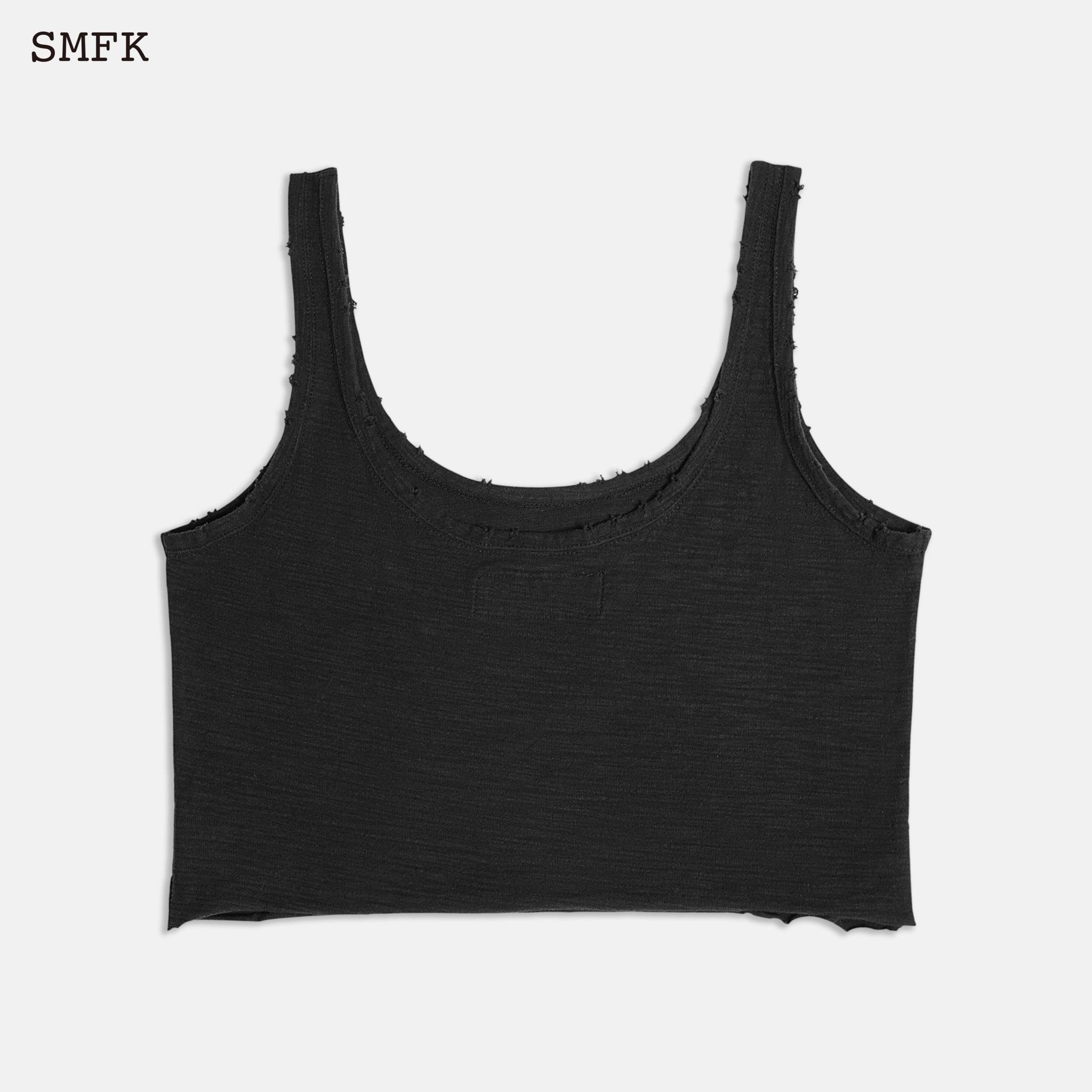 SMFK Baby Stray Baby Undershirt Midnight Black | MADA IN CHINA