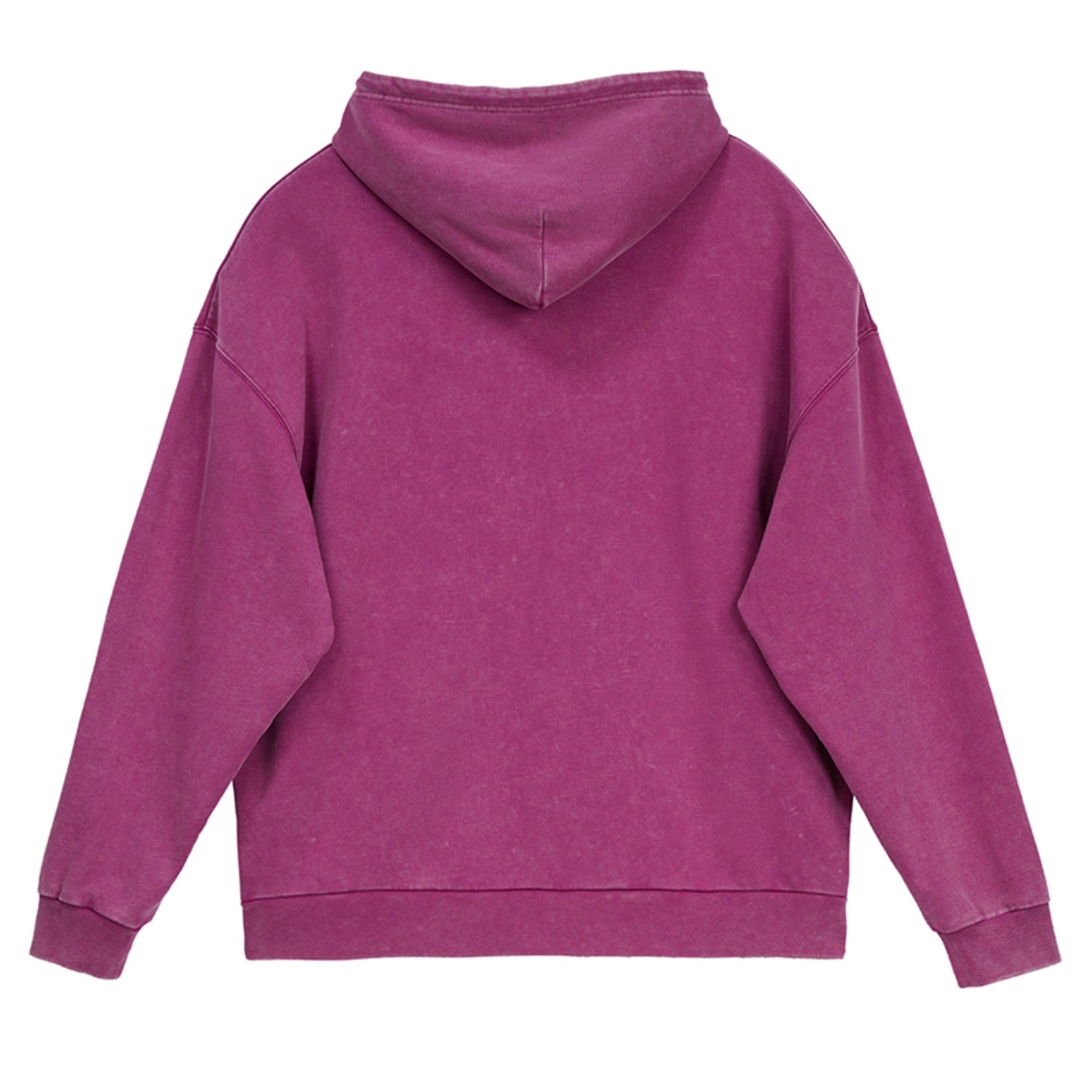 VANN VALRENCÉ Berry Purple Logo Print Sweatshirt | MADA IN CHINA