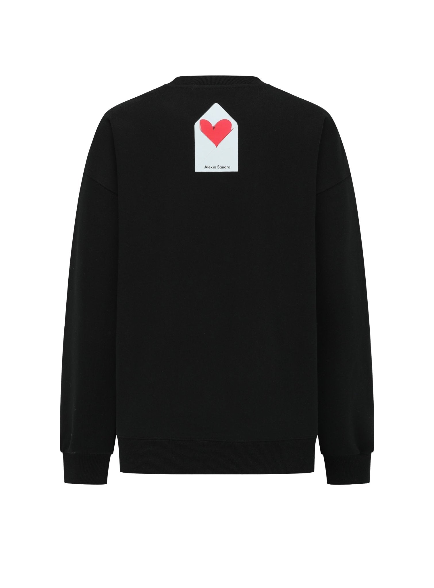 Alexia Sandra Black ALEXIA Strawberry Sweatshirt | MADA IN CHINA