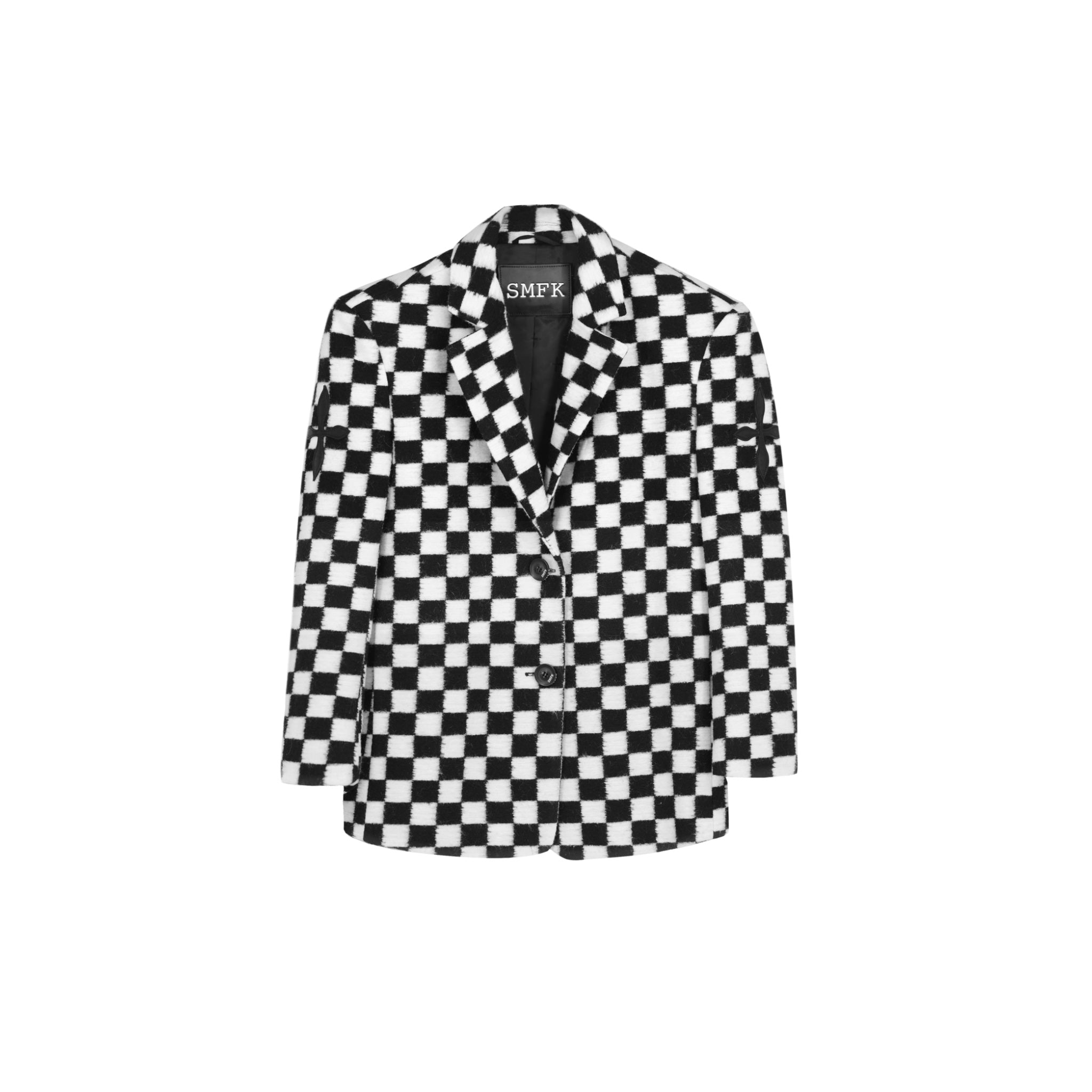 SMFK Black And White Grid Suit | MADA IN CHINA