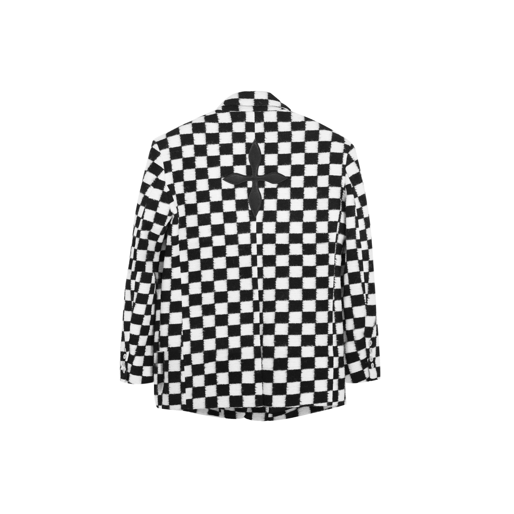 SMFK Black And White Grid Suit | MADA IN CHINA