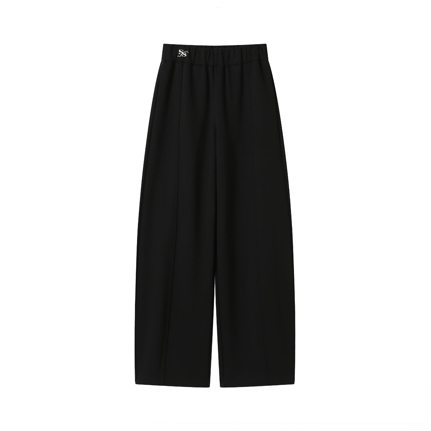 SOMESOWE Black Drapable Pants | MADA IN CHINA