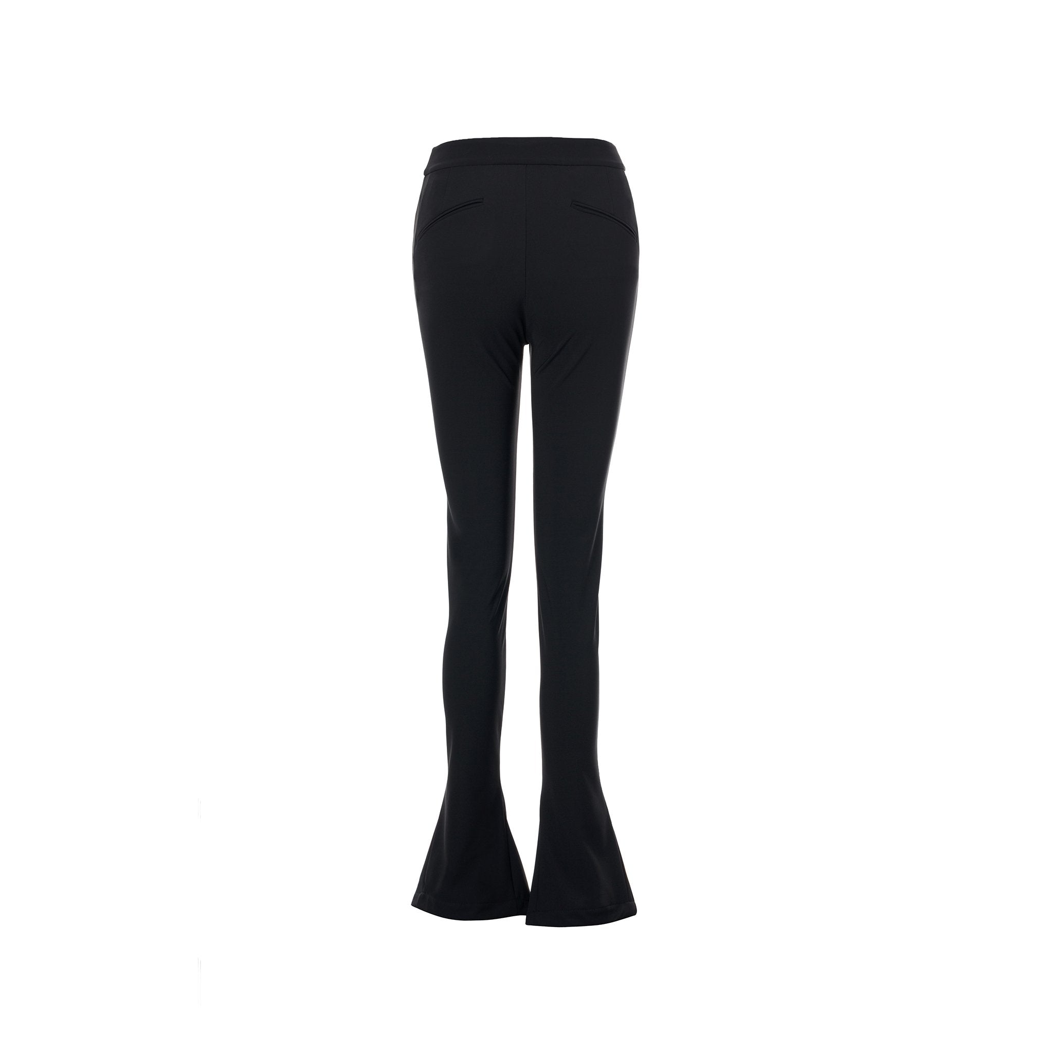 Ther. Black Horseshoe Pants | MADA IN CHINA